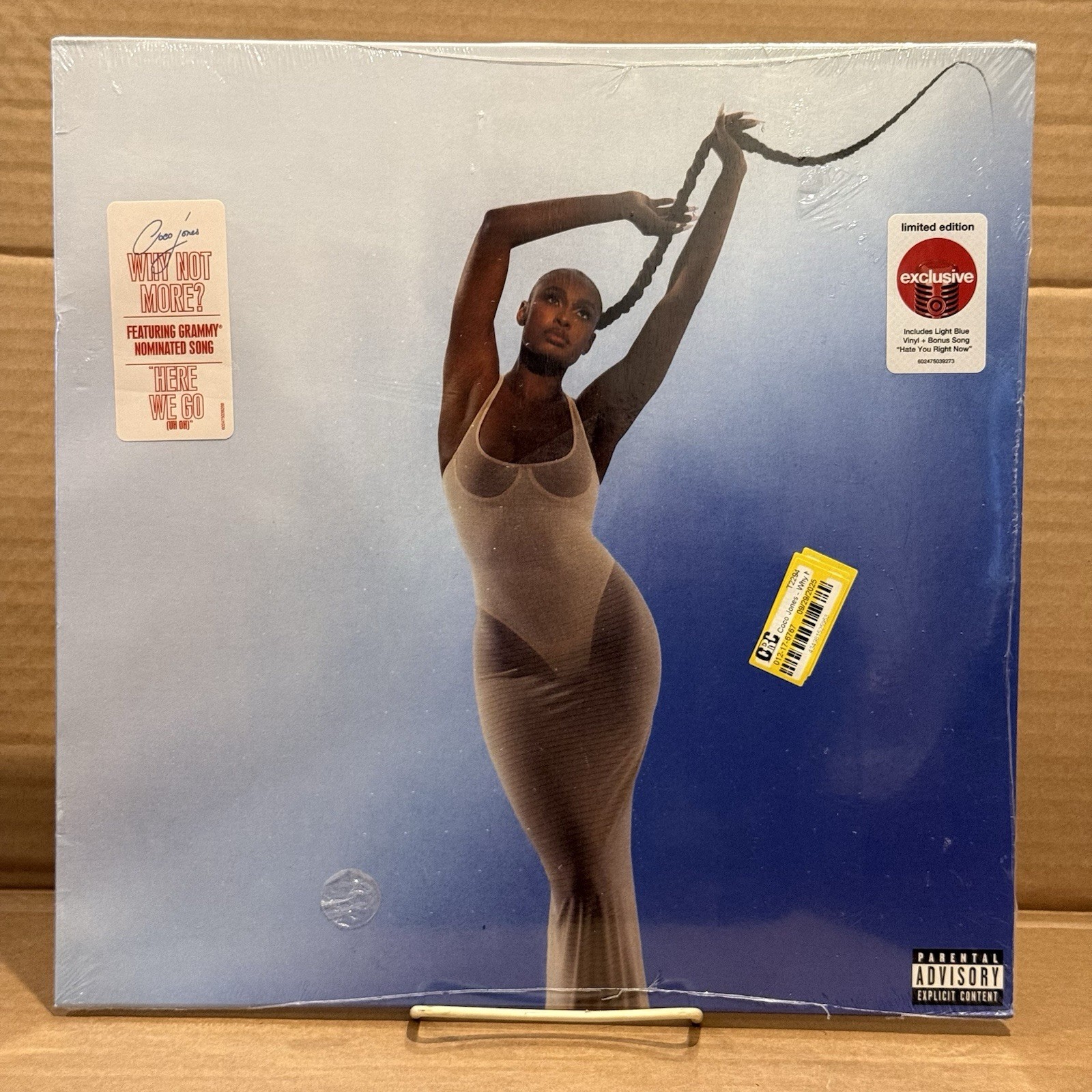 Coco Jones-Why Not More-Limited Edition Blue Color Lp Vinyl Record+ Bonus Track