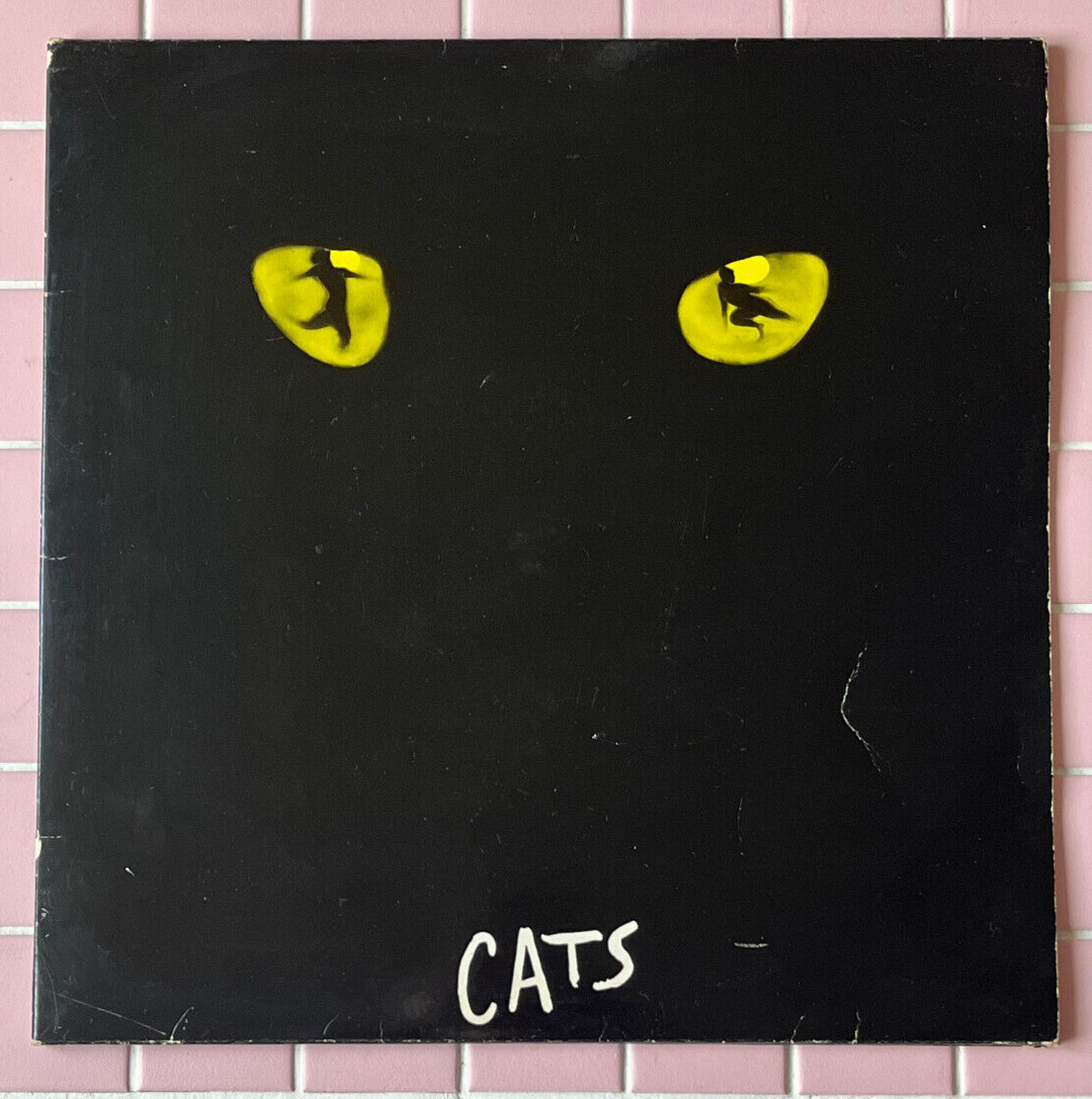 Cats OST G+/VG Vinyl Record Double LP Original Soundtrack CATX 001 Gatefold