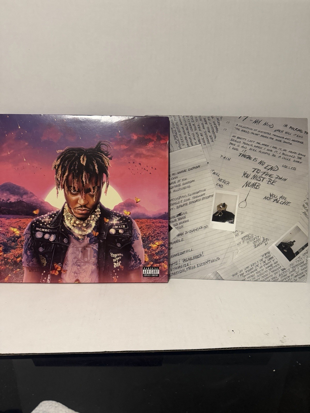 Juice WRLD Legends Never Die Vinyl LP Record, Hip-Hop, Grade A Parental Advisory