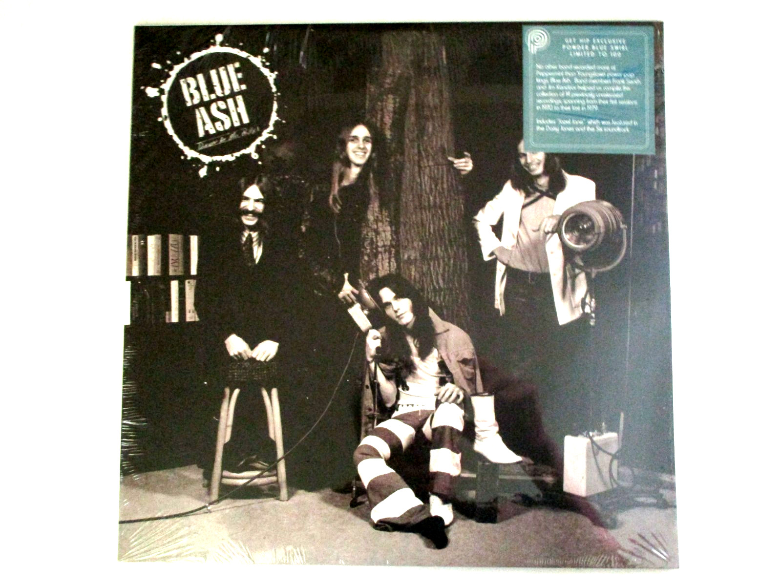 BLUE ASH DINNER AT MR. BILLY’S LP POWDER BLUE SWIRL VINYL 100 COPIES