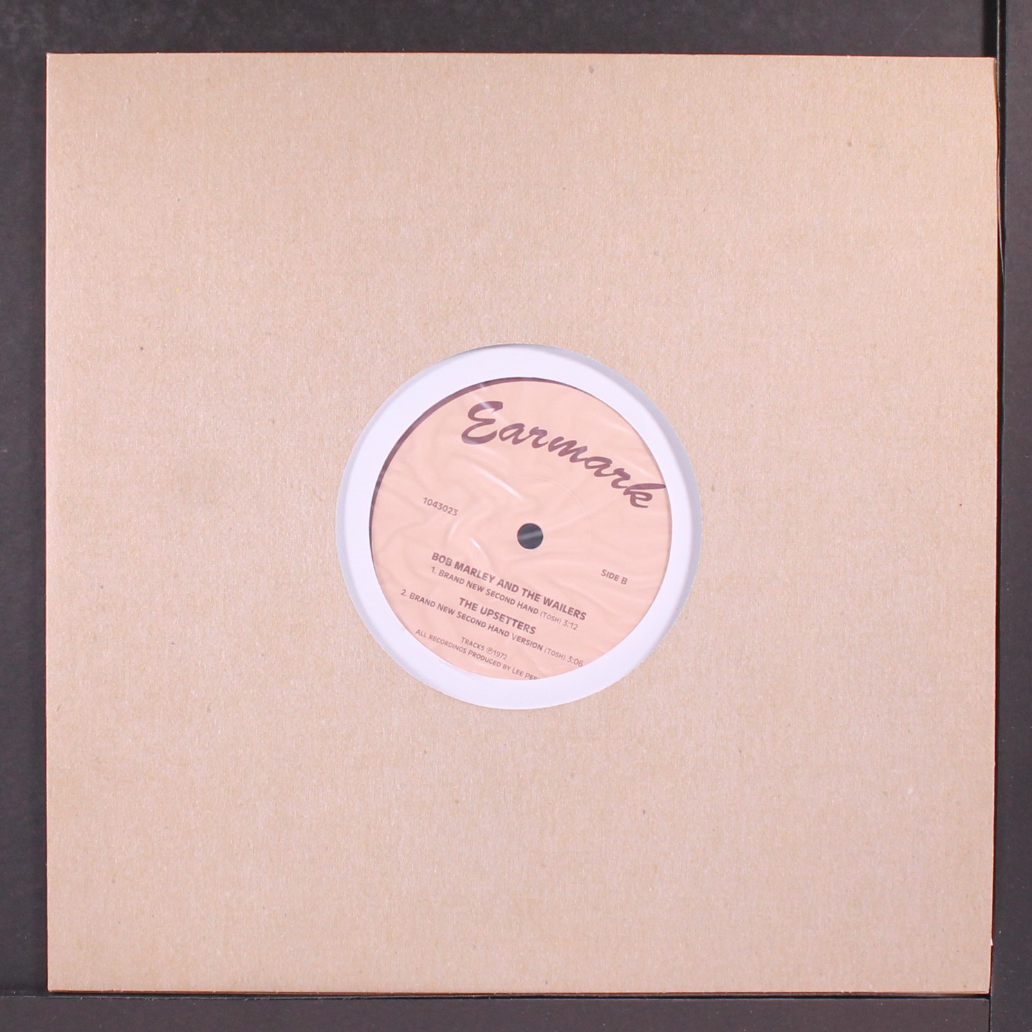 BOB MARLEY & WAILERS / UPSETTERS: downpressor man EARMARK 10″ EP 45 RPM Italy