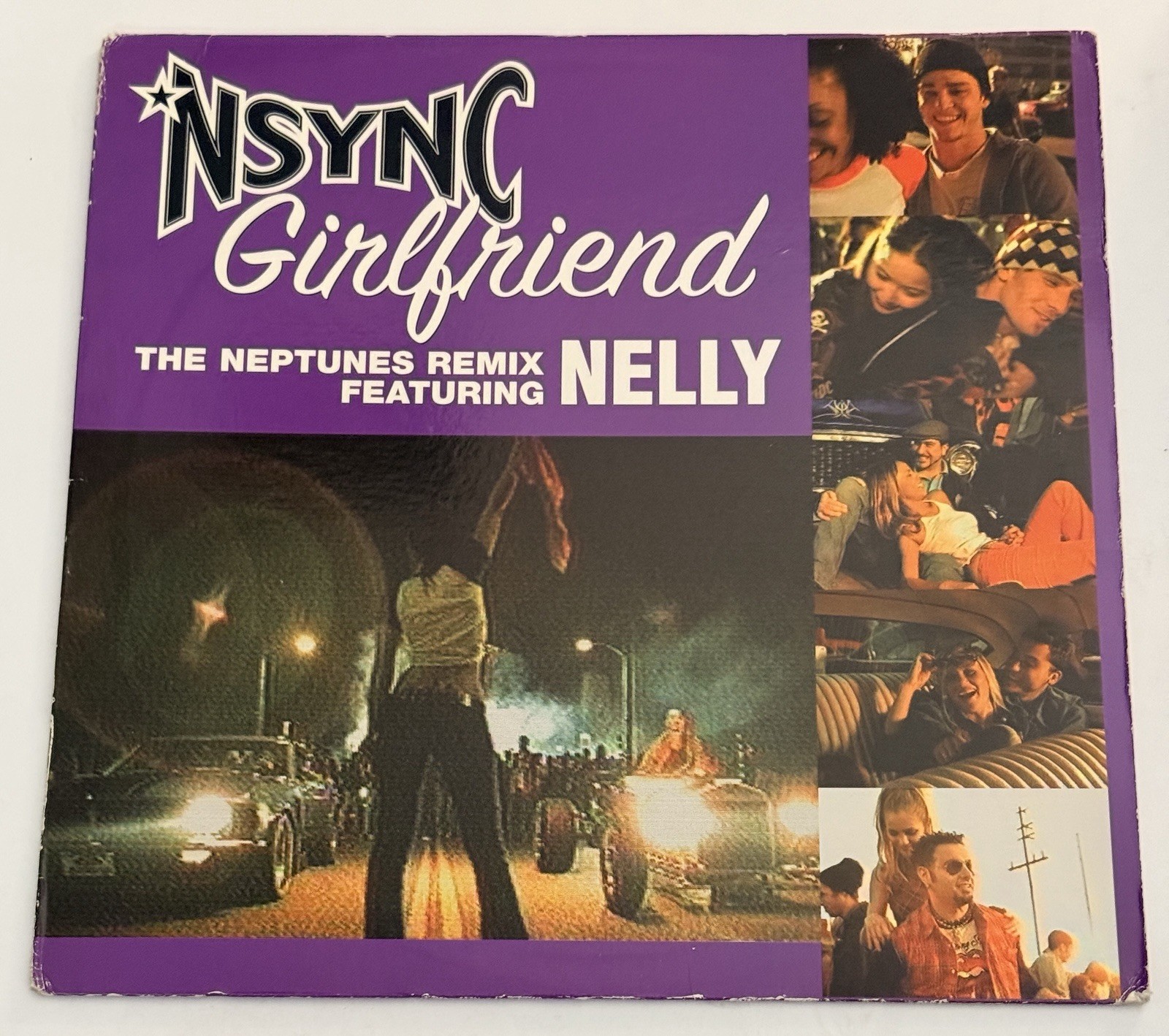 NSYNC Girlfriend 12″ Single Neptunes Remix Nelly Gone Clubbin Mix Jive 2002