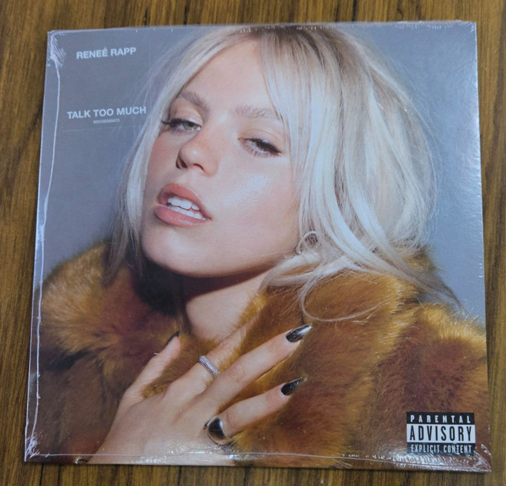 RENEE RAPP “TALK TOO MUCH” BRAND NEW FACTORY SEALED 7″ RECORD MINT MINT