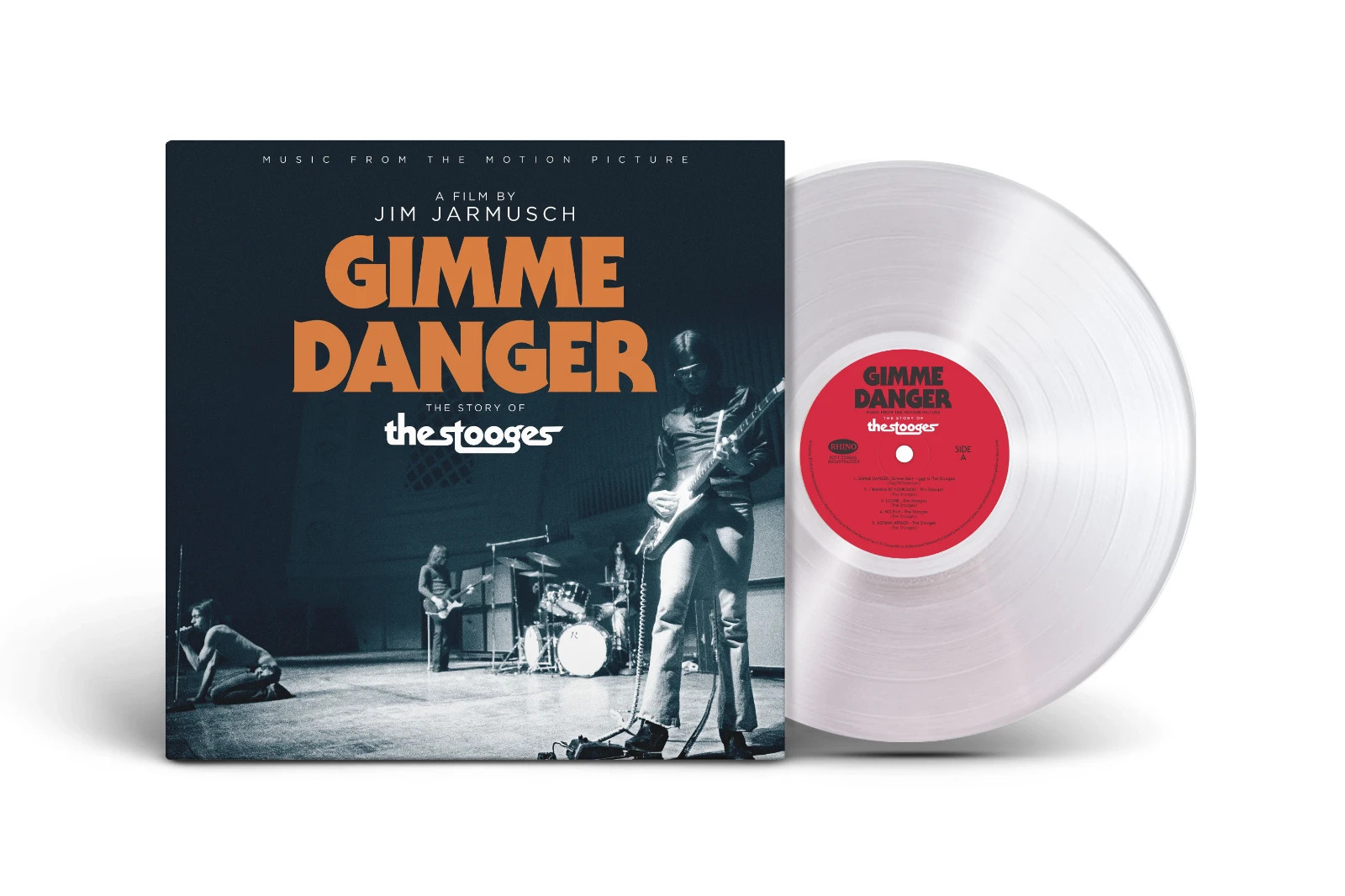 Stooges – Gimme Danger (Music From The Motion Picture) – Clear Vinyl – NEW