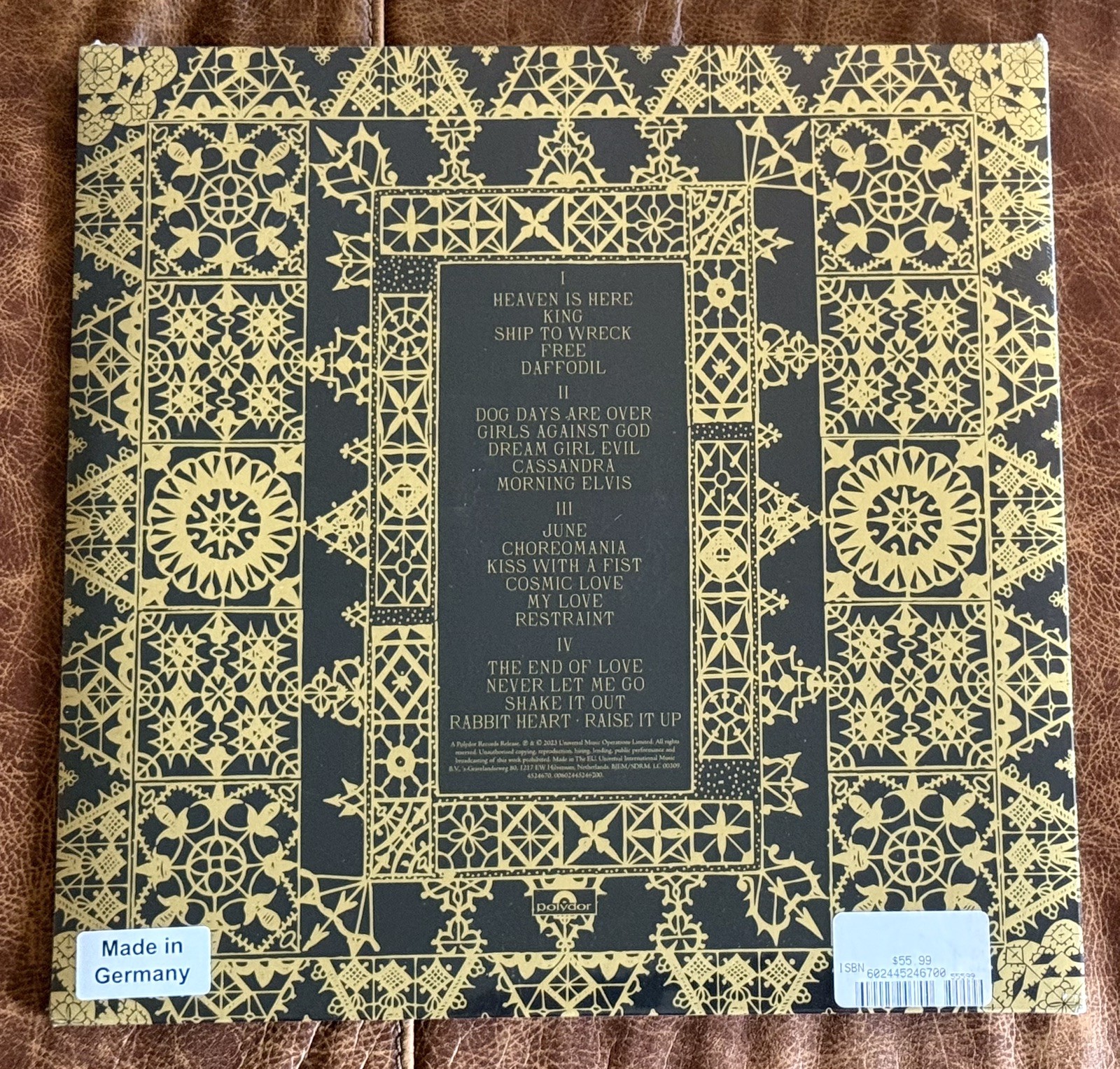 Florence + The Machine ~ Live At MSG Dance Fever Tour, 2LP New/Sealed *Seam-Pop