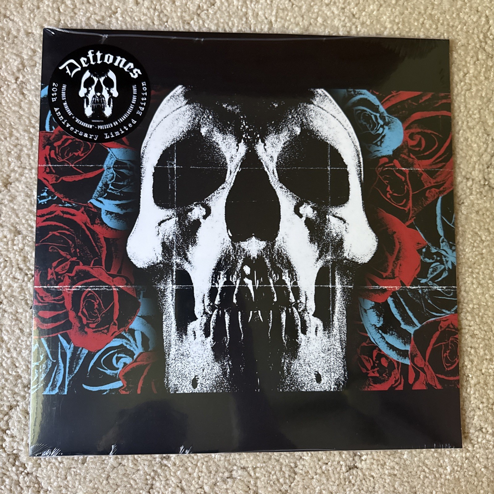 Deftones – Deftones (20th Anniversary Edition) [Red Vinyl LP Record] Self Titled