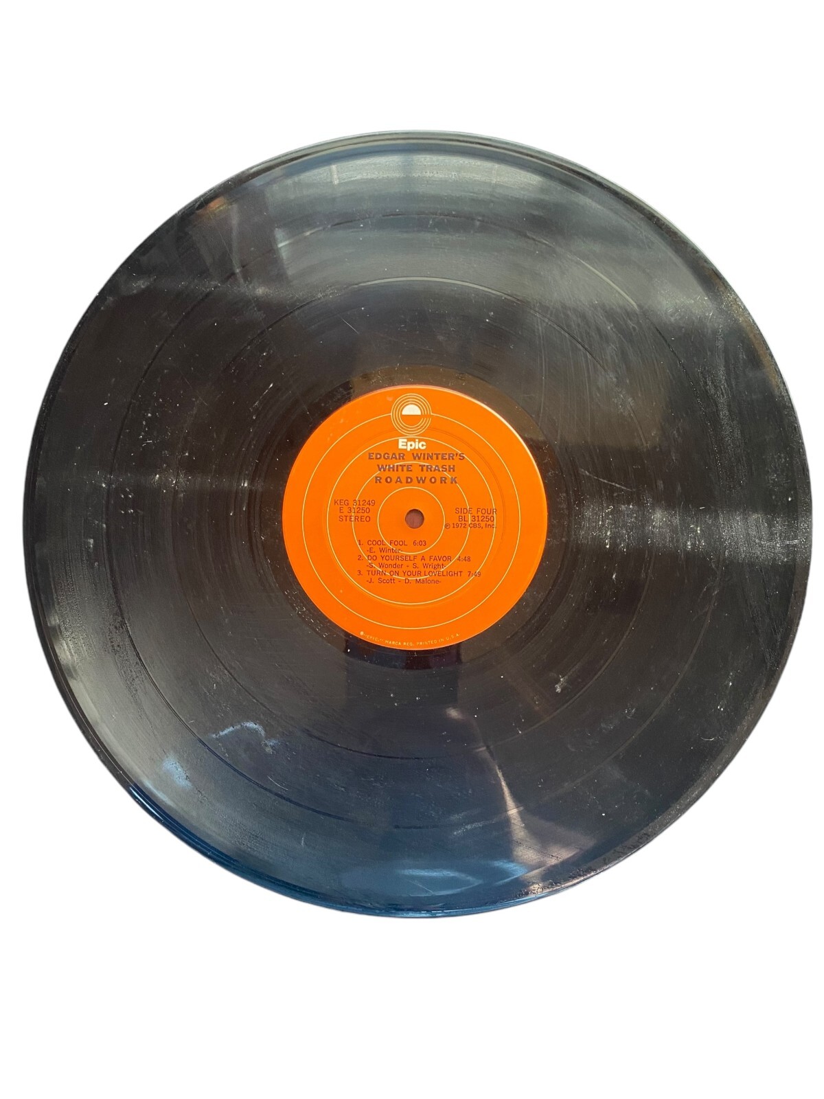 Edgar Winter’s White Trash Roadwork LP