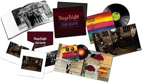 THE BAND – STAGE FRIGHT, 50TH SEALED BOXSET LP + 2CD + BLU-RAY + 7″