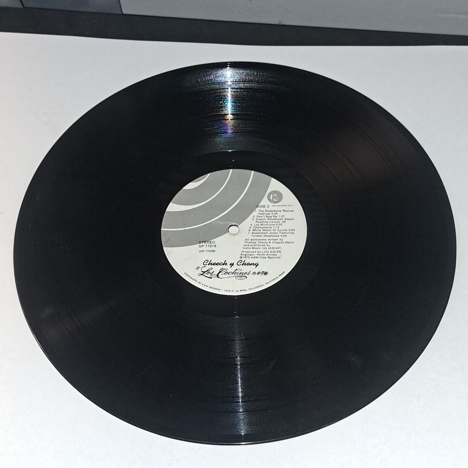 Cheech & Chong Los Cochinos Ode Records SP 77019 1973 12″ 33 RPM Stereo LP