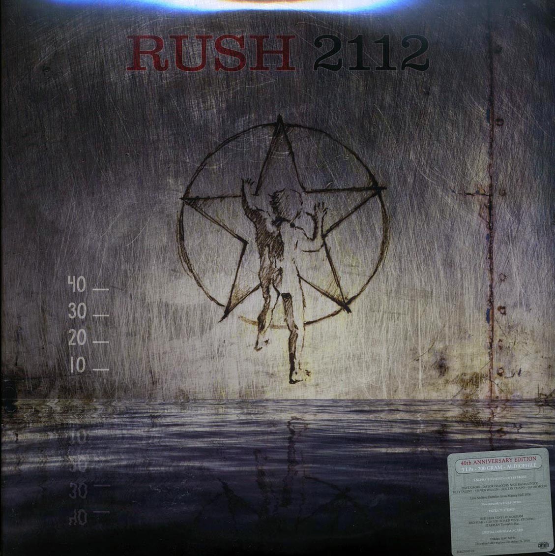 Rush – 2112 [2016 40th Anniversary Remastered 200G] [New Triple Vinyl Record LP]