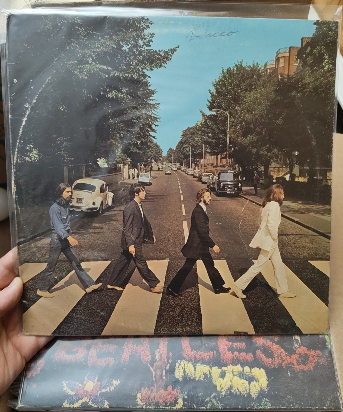 5 Random Used LPs Mystery Box Lot Vinyl Records w/ Protective Plastic Sleeves