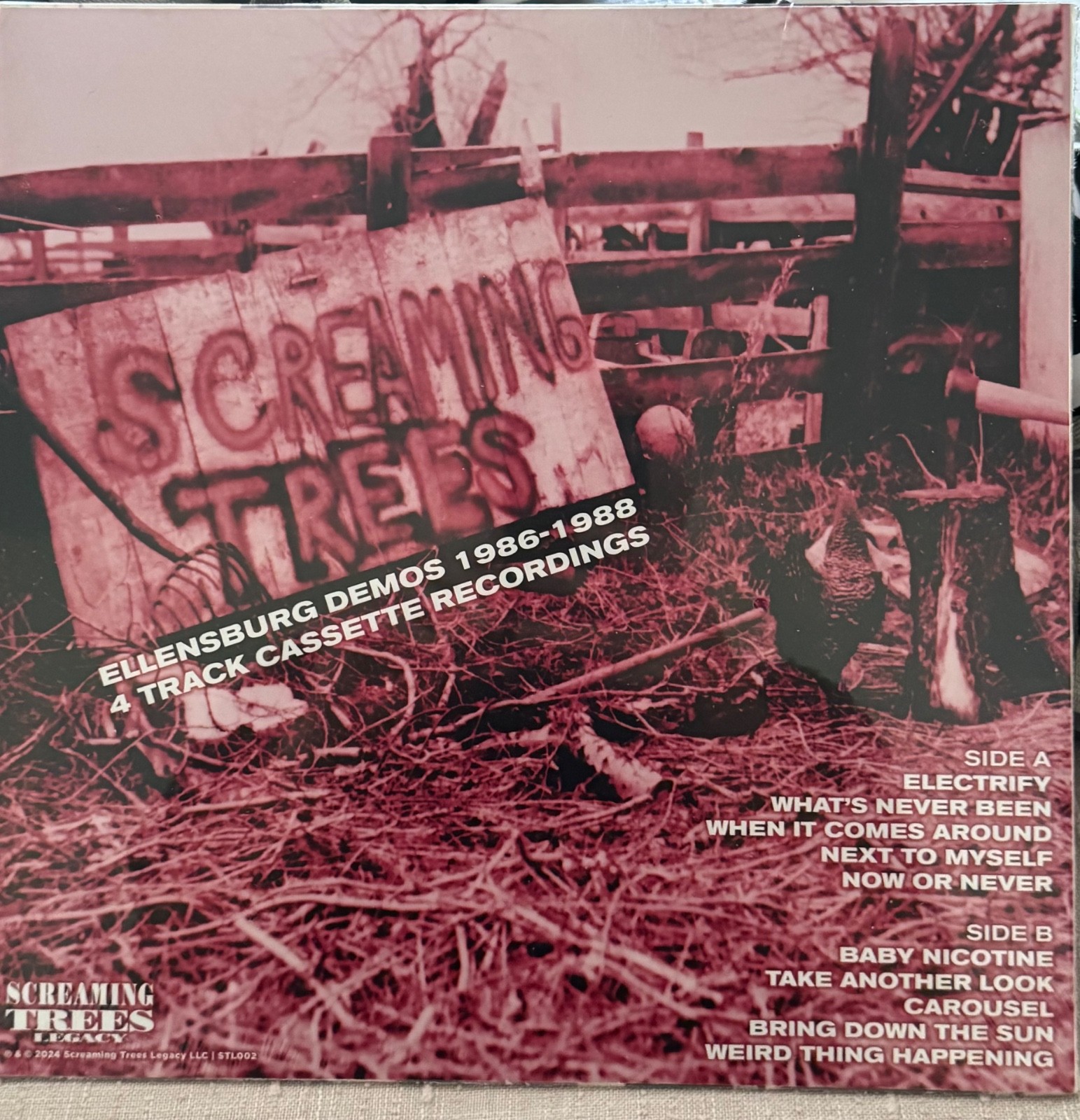 SCREAMING TREES Weird Things Happening LP BLUE Vinyl Sealed Mark Lanegan LTD 500