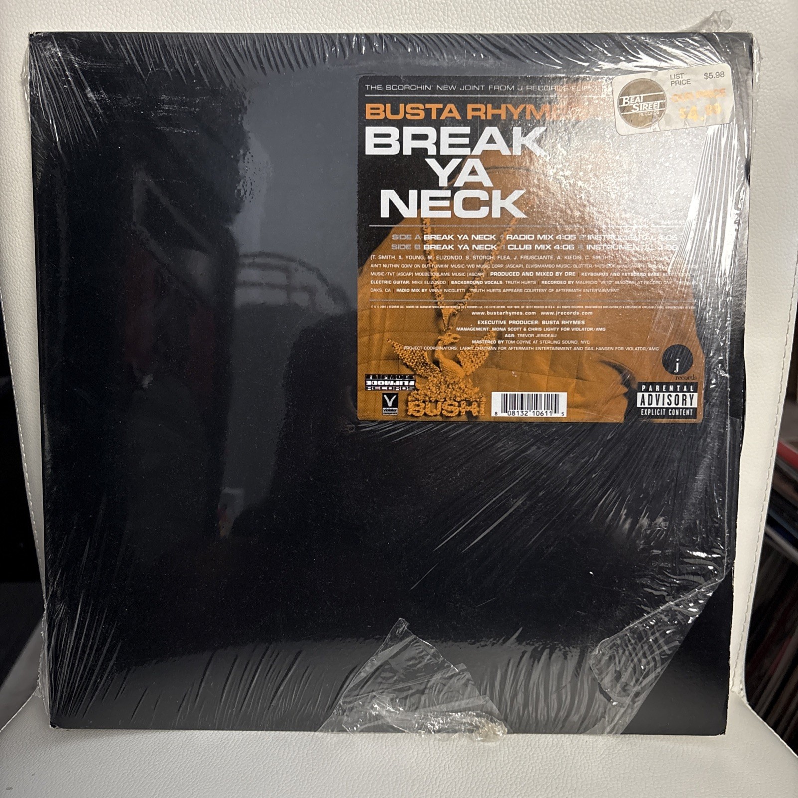 Break Ya Neck by Busta Rhymes (Record, 2001)