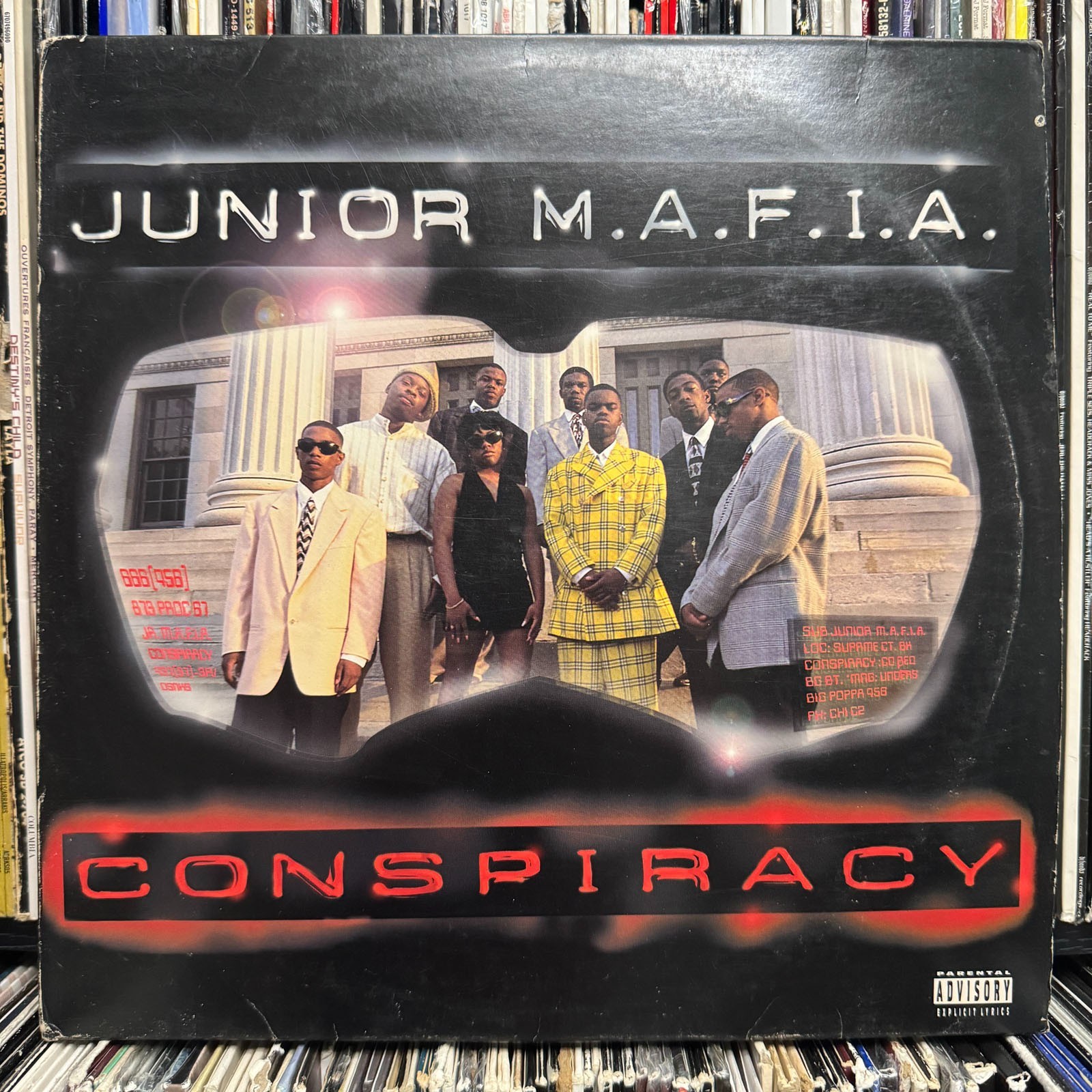 JUNIOR M.A.F.I.A. – CONSPIRACY (VINYL 2LP) 1995!! RARE!!! LIL KIM + LIL CEASE
