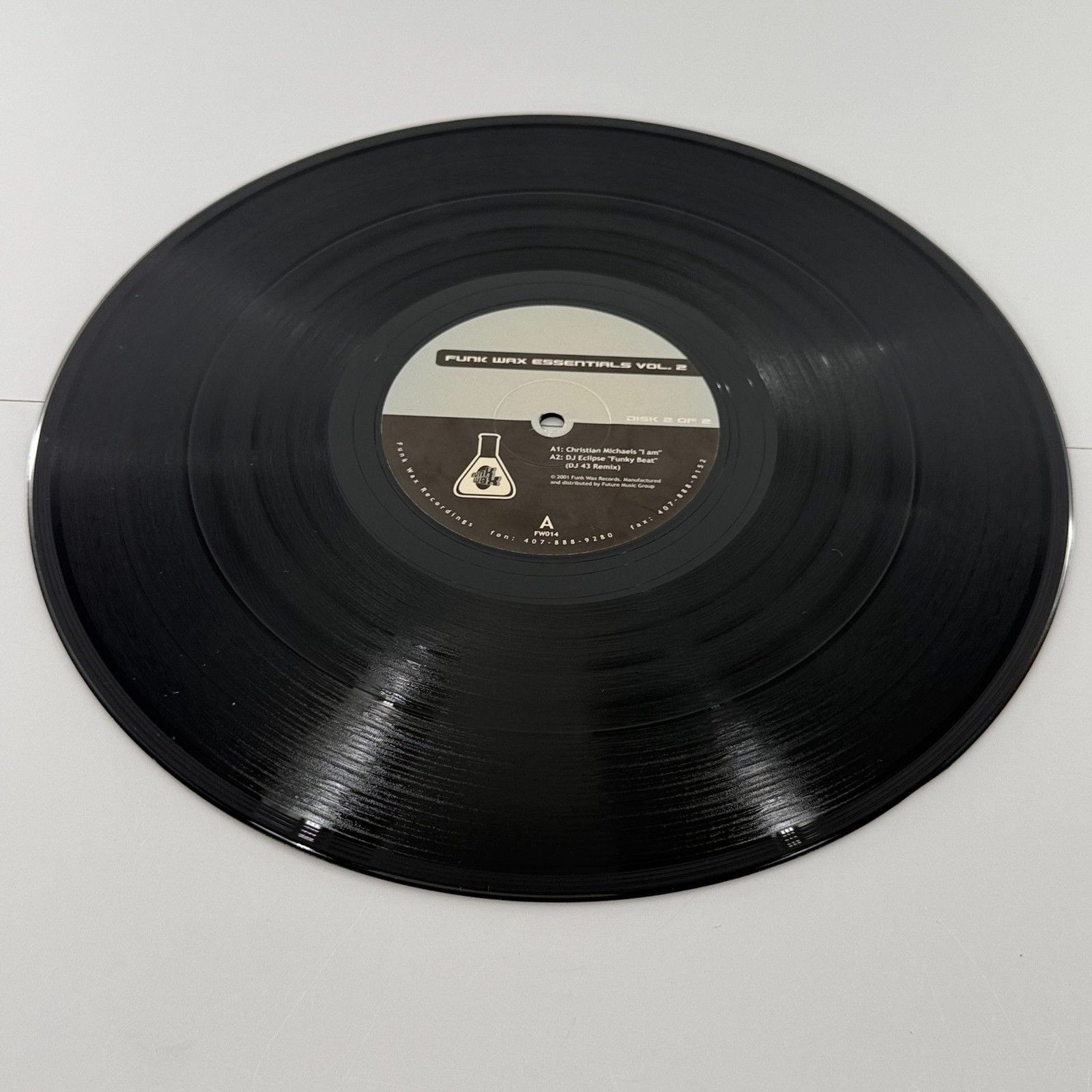 Funk Wax Essentials Vol 2 Sampler 12” Vinyl House Breakbeat FW014 #51