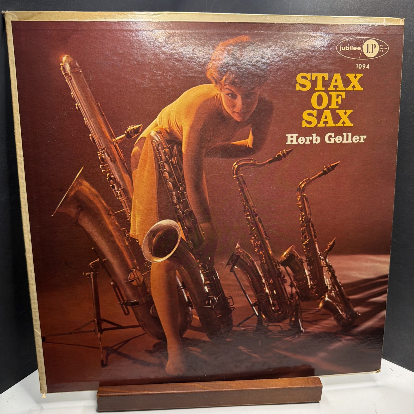 Herb Geller – Stax Of Sax – 1958 Vinyl LP – MONO – VG