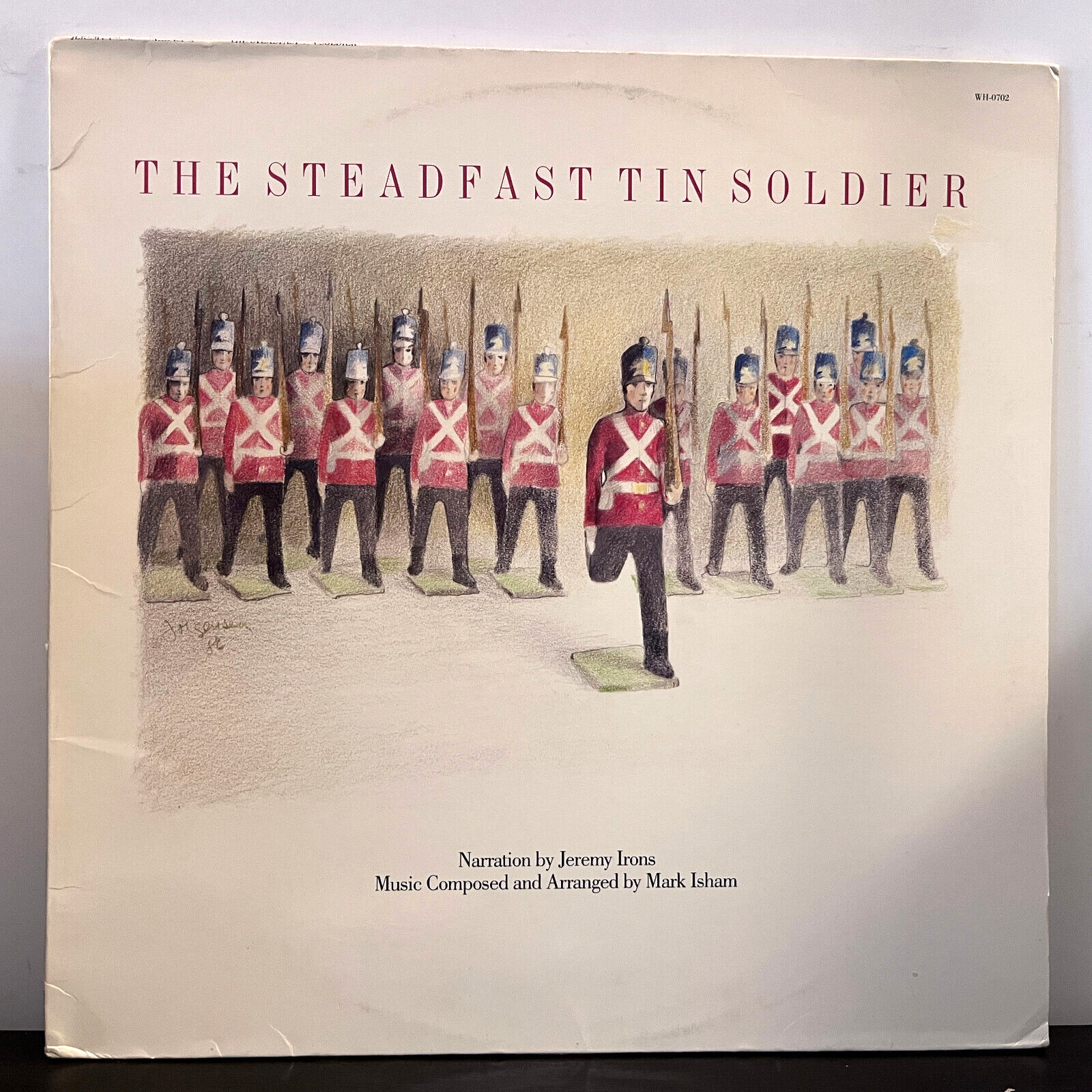 MARK ISHAM – Steadfast Tin Soldier (Translucent) – 12″ Vinyl Record LP – EX