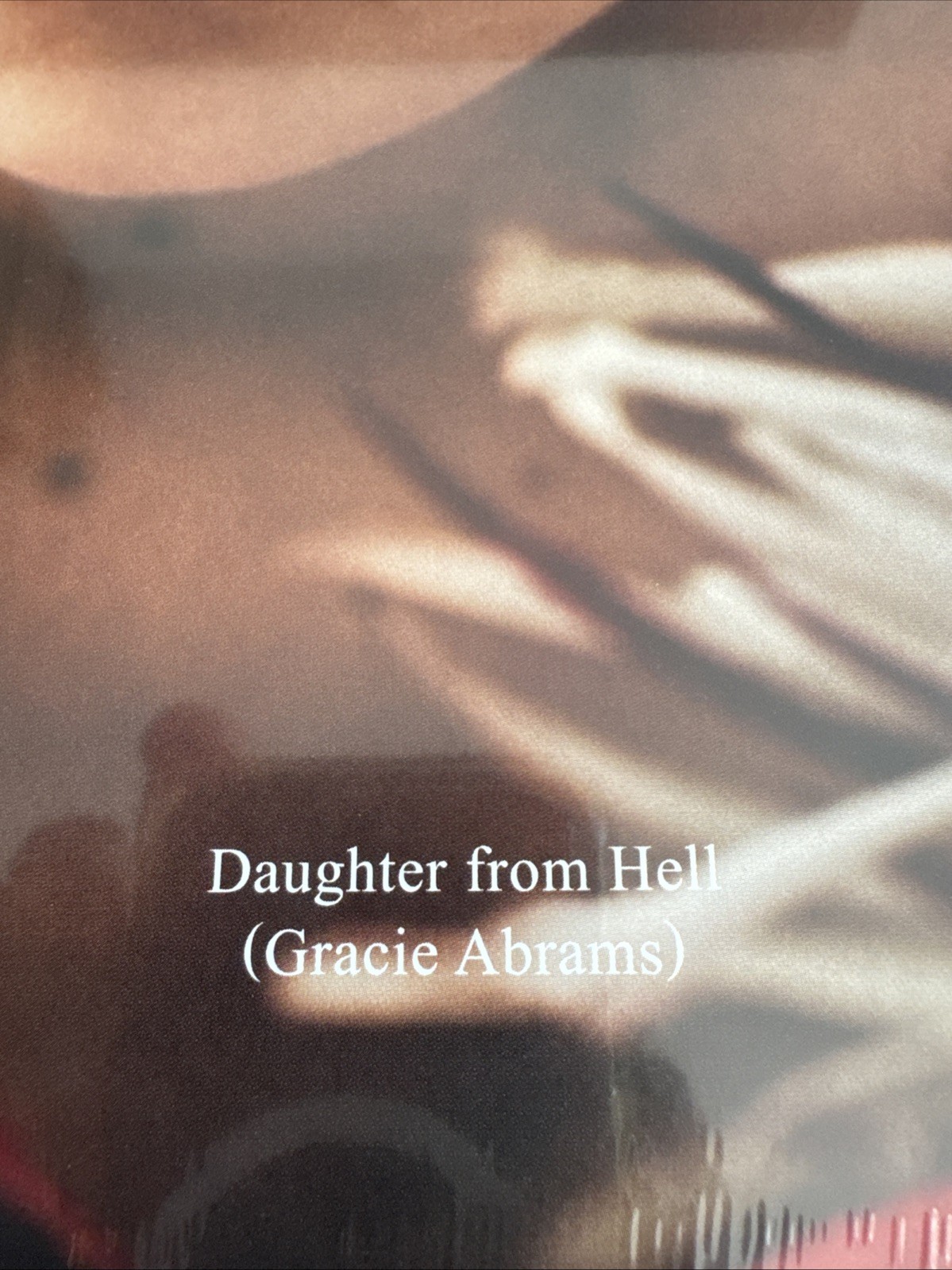 New Sealed Gracie Abrams Daughter From Hell Vinyl w/ Signed Insert- IN HAND