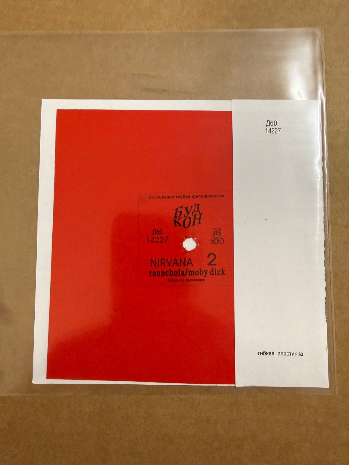 Nirvana Raunchola/Moby Dick 5.5″ Flexi. See Description Buy more & save