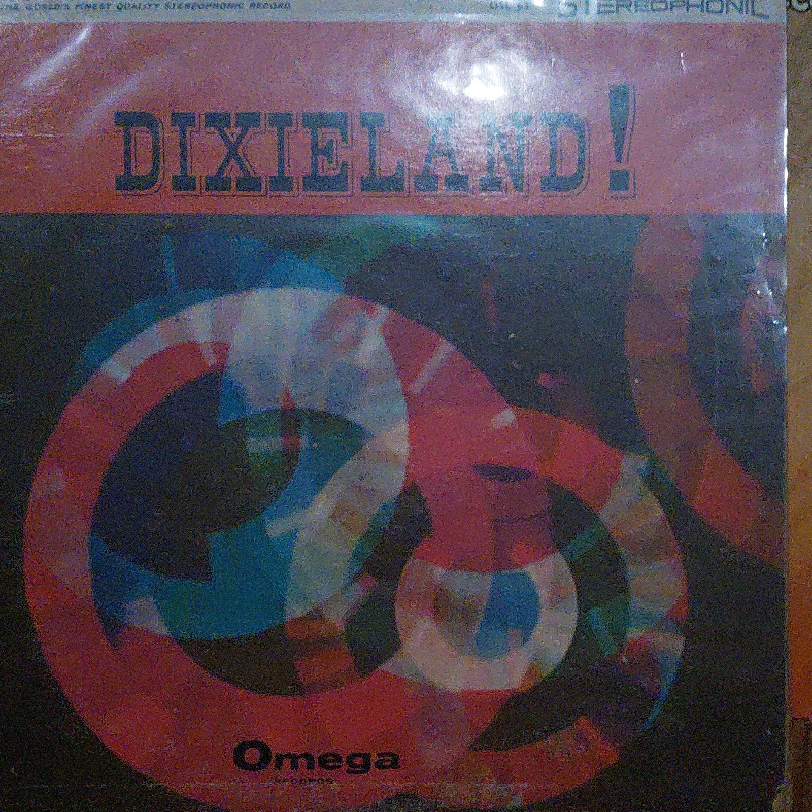 Omega – Dixieland! LP Record Vinyl Jazz Dixieland Cardboard Sleeve