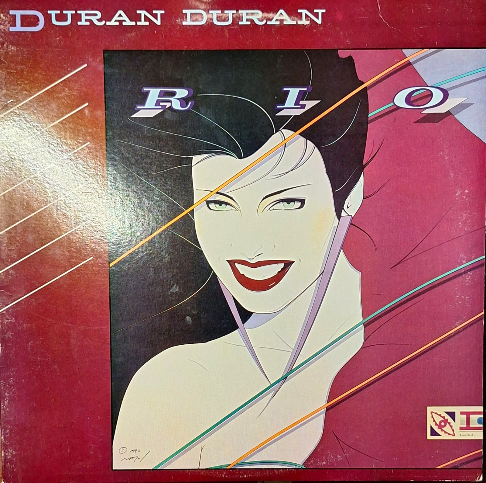 Duran Duran Rio Capitol Records 1982 12″ 33 RPM Black Vinyl LP ST-12211