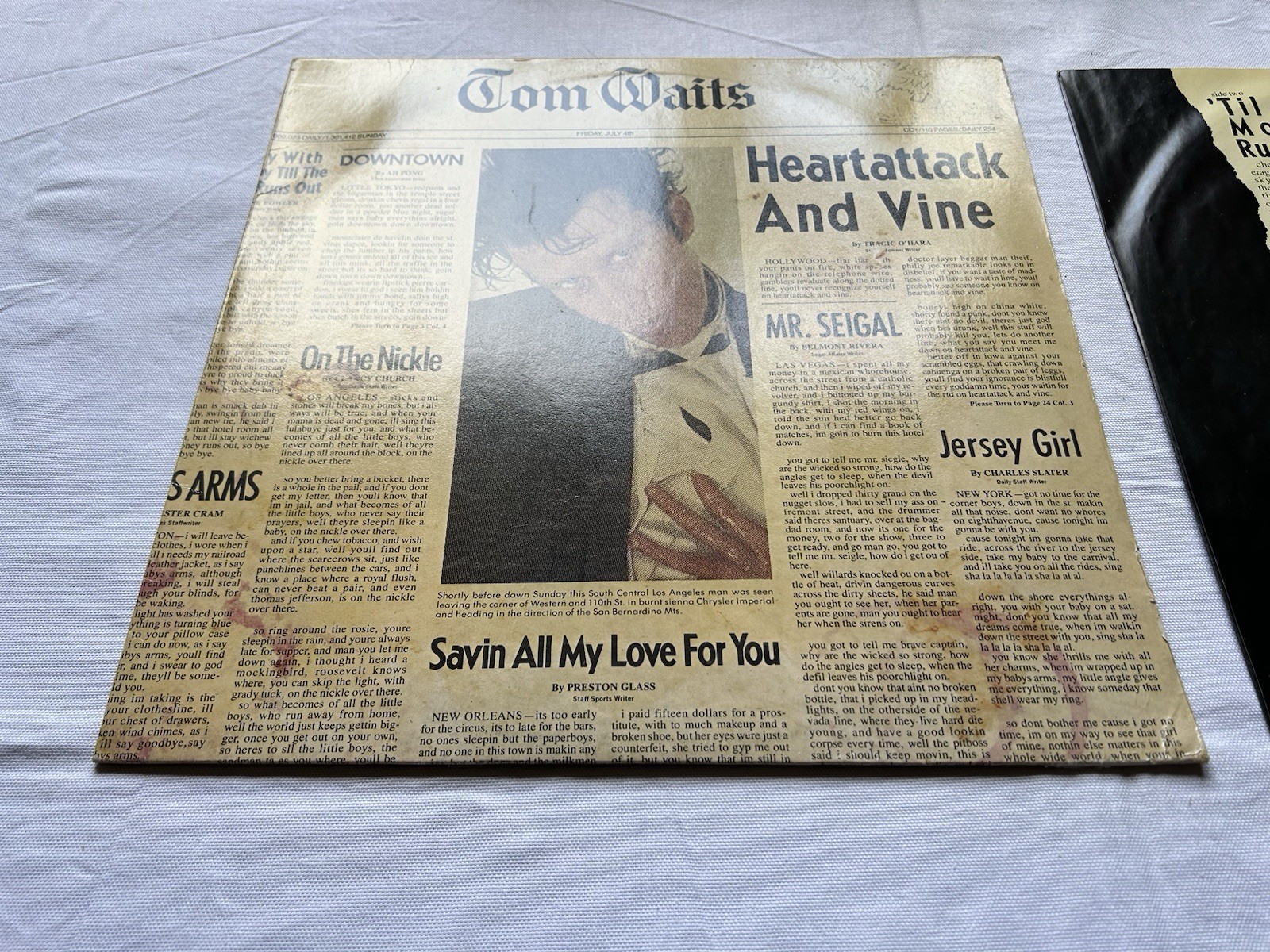Tom Waits – Heartattack And Vine-1980-UK FIRST PRESS-ASYLUM