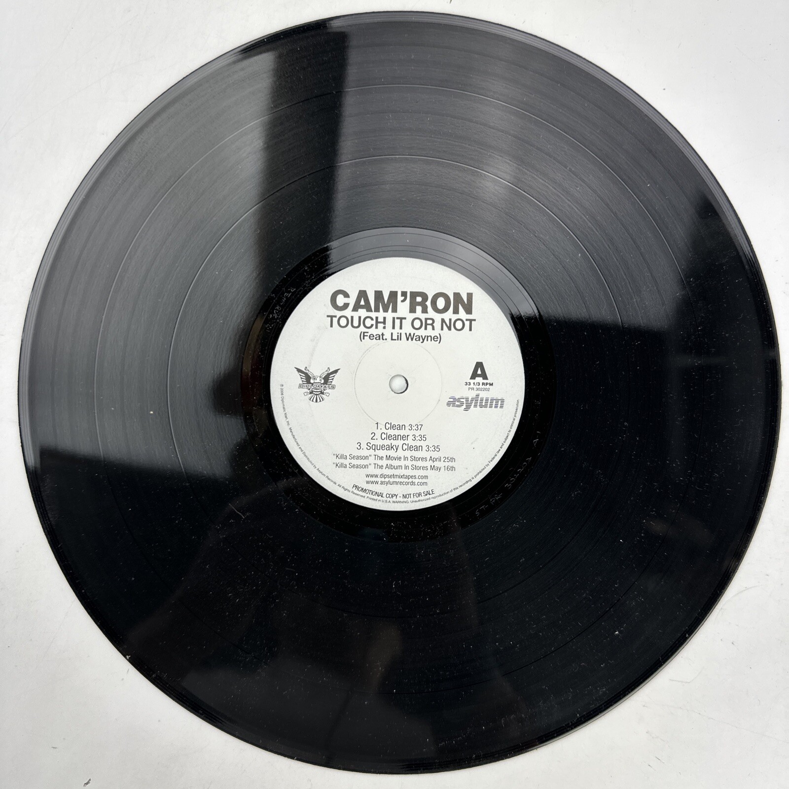 Cam’ron Touch It Or Not 12″ LP Record Album (Vinyl Only)
