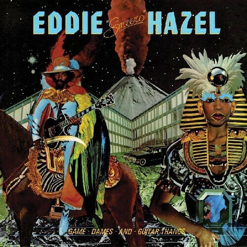 Eddie Hazel Game, Dames And Guitar Thangs Electric Blue Vinyl Sealed LP Album