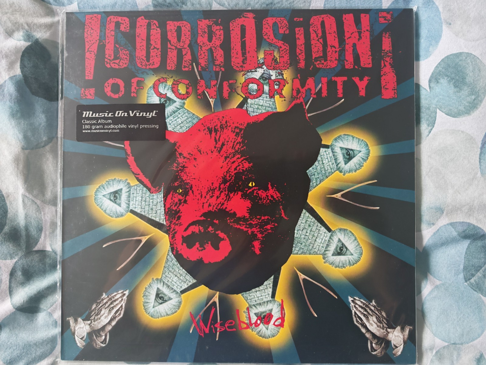 CORROSION OF CONFORMITY WISEBLOOD 12″DOUBLE BLACK VINYL LP NEW&SEALED