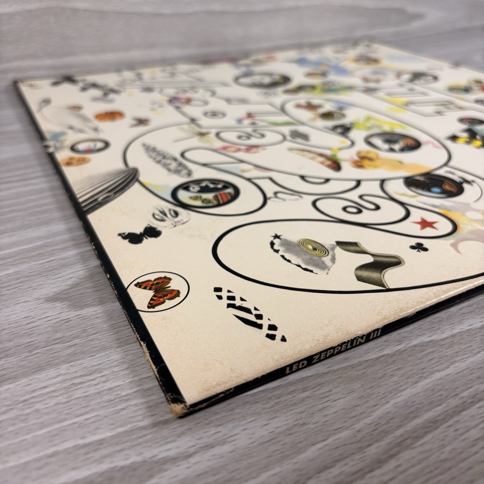 LED ZEPPELIN III LP – PRESSWELL Gatefold/Pinwheel ‘So Mote Be It’ in MATRIX