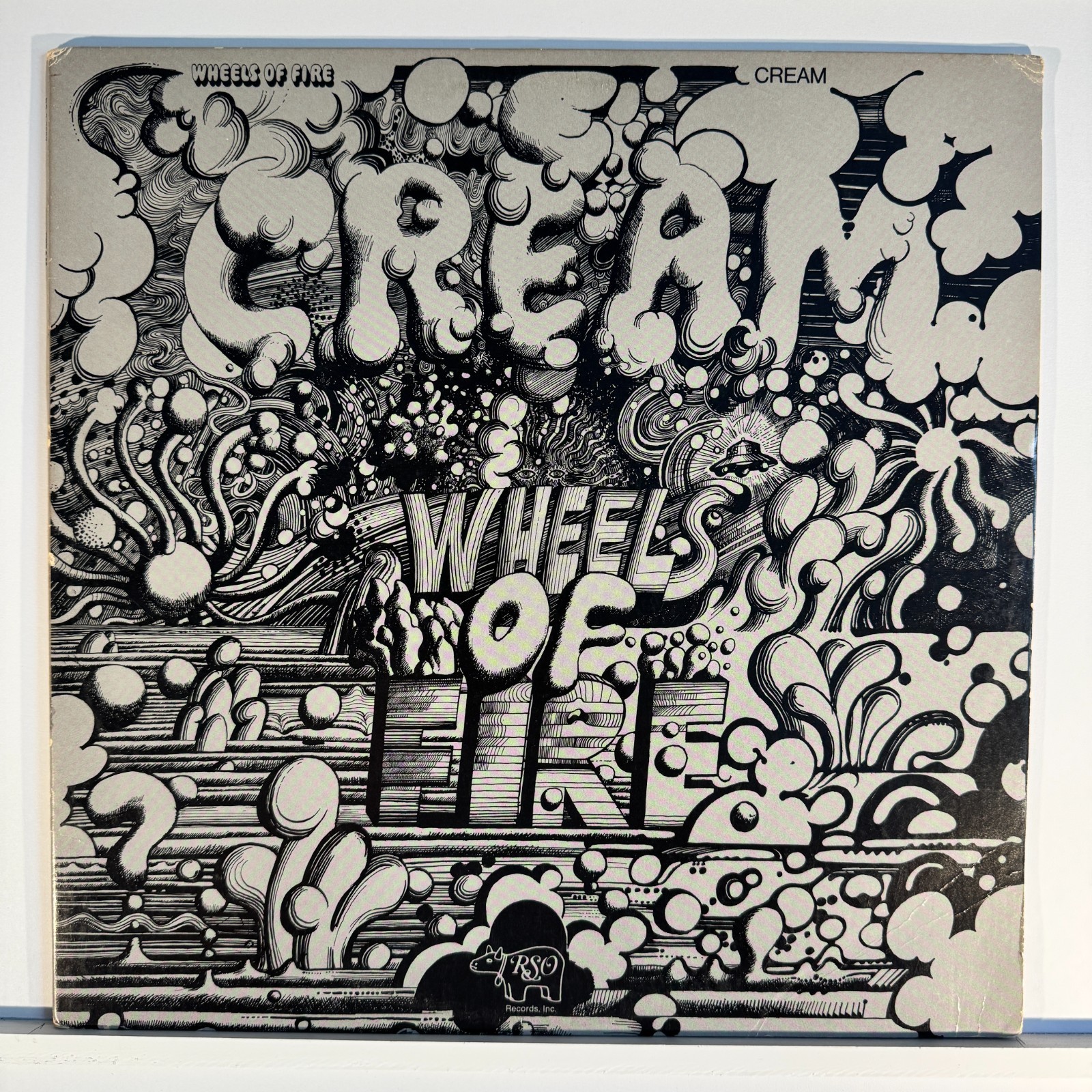 Cream Wheels of Fire 2LP Play Graded Vinyl LP VG+/VG