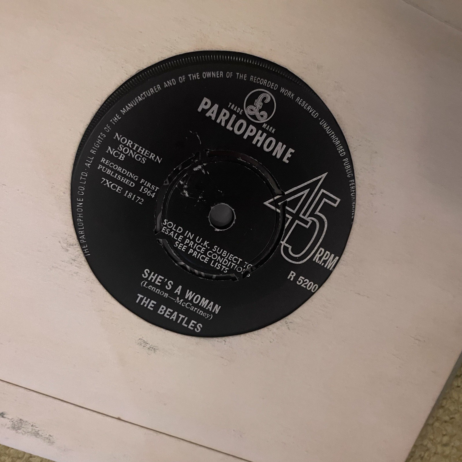 Beatles And Related singles 7″ X 10 Play Tested Good Condition Freepost