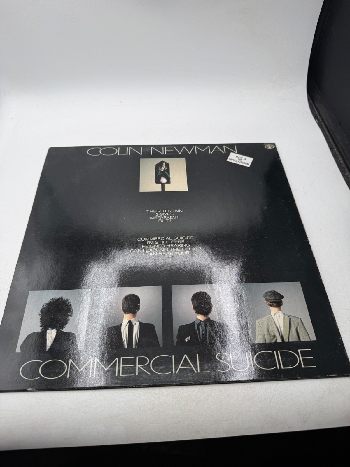 Colin Newman Commercial Suicide Vinyl Record Made in the United Kingdom