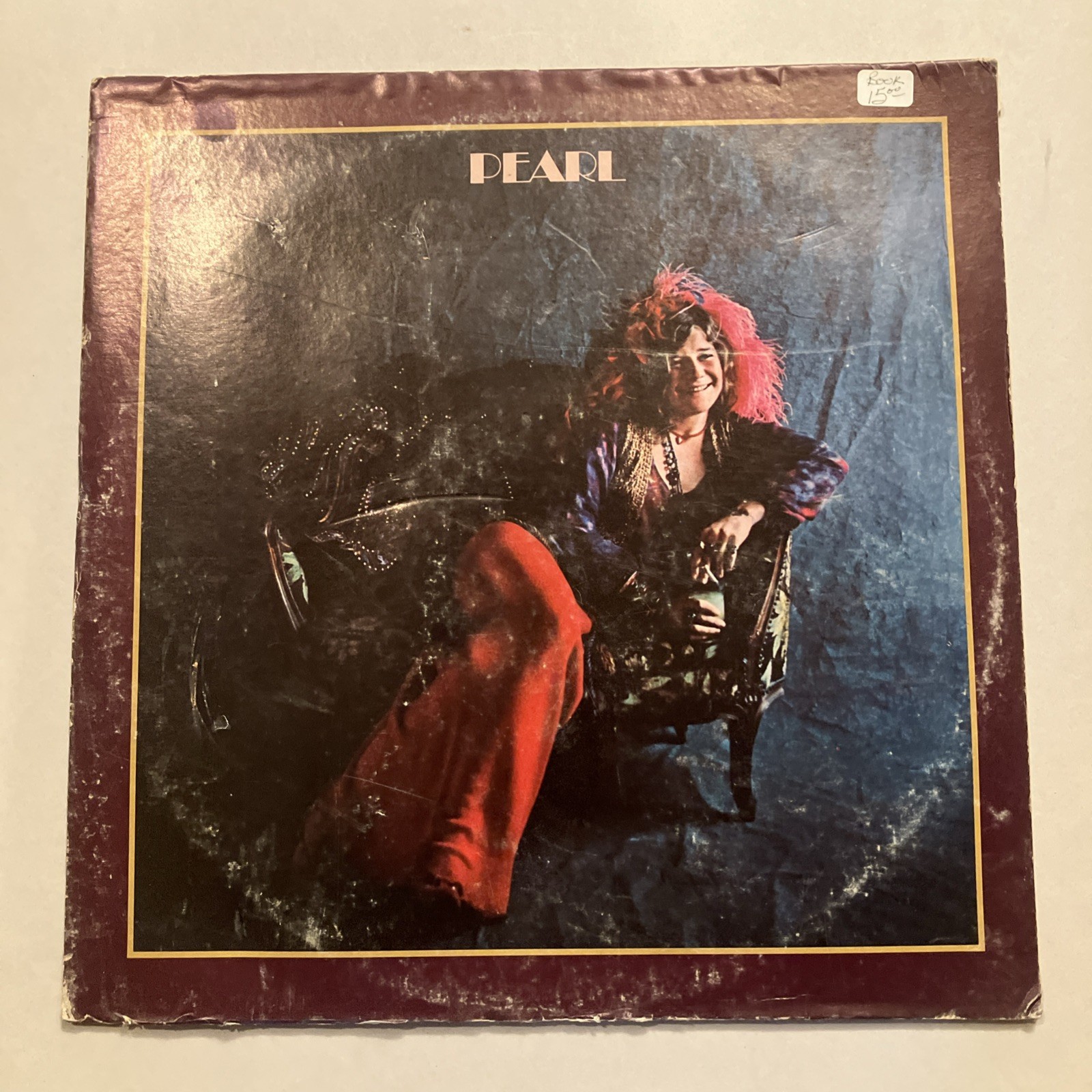 Janis Joplin Pearl Vinyl LP Columbia PC 30322 Full Tilt Boogie Vintage Record