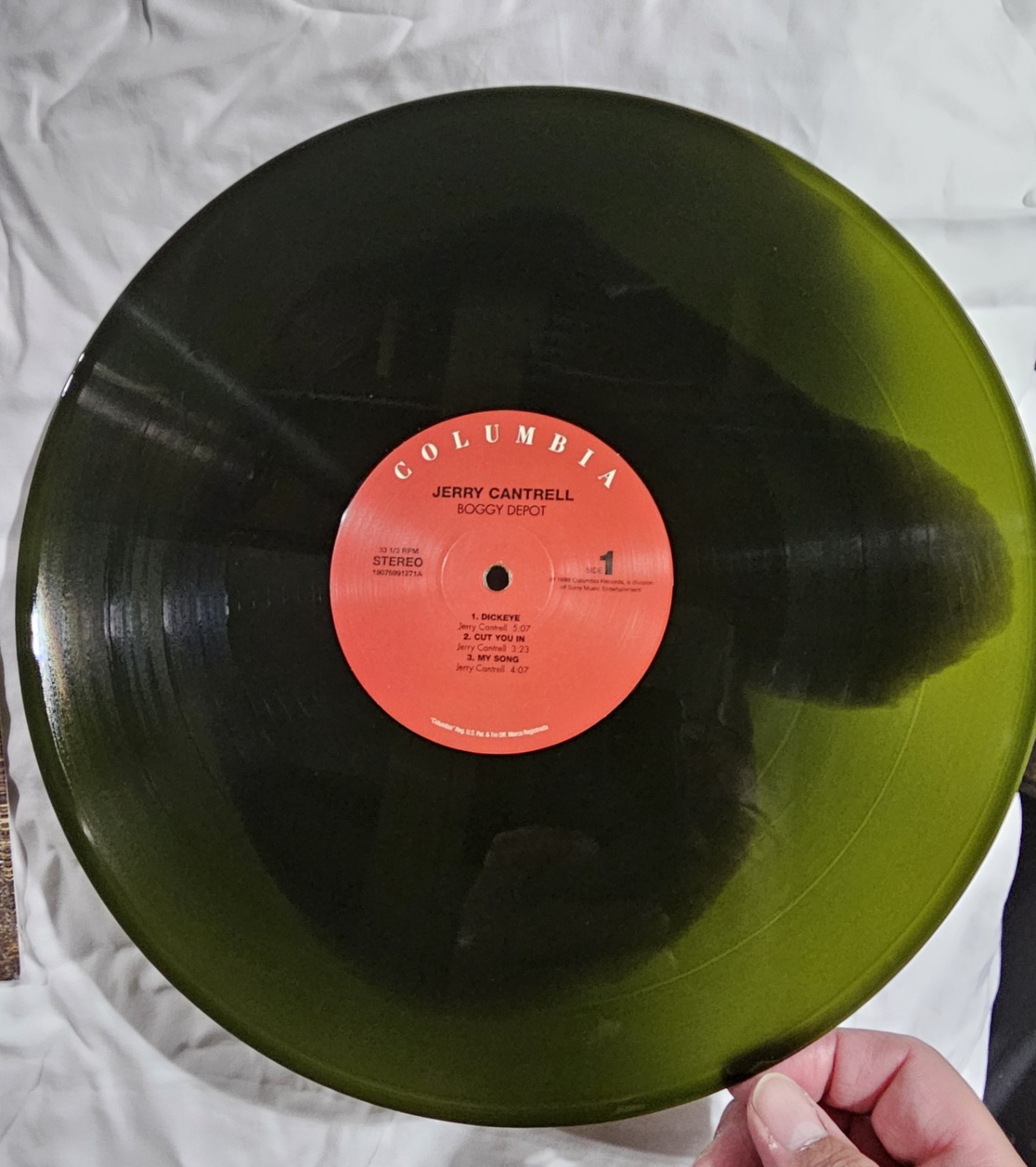 Jerry Cantrell – Boggy Depot- Green Black Marble RE Vinyl