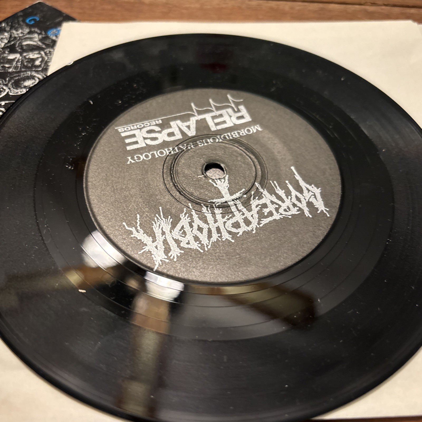 Goreaphobia Omen Masochism 7” Record Death metal Incantation Gorguts