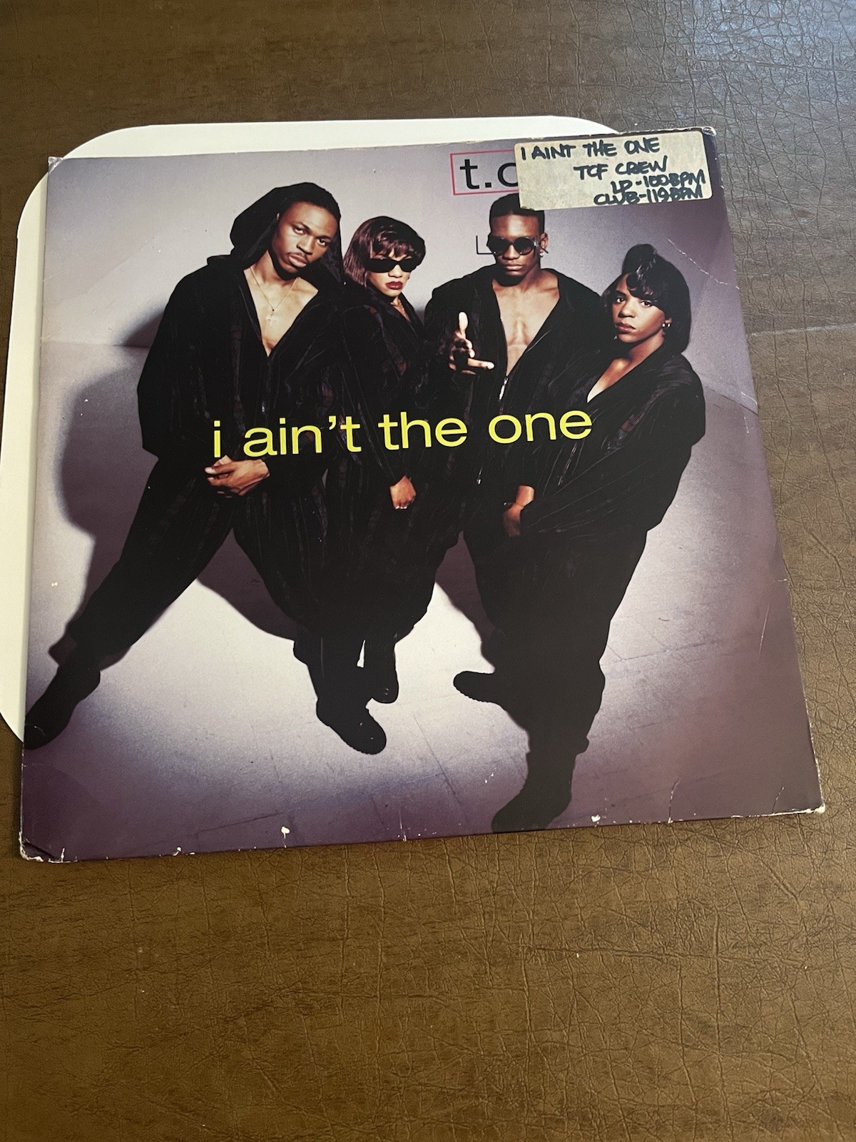 T.C.F “I ain’t the one” “Go to the horses mouth” Vinyl Lp Cold Chillin VG