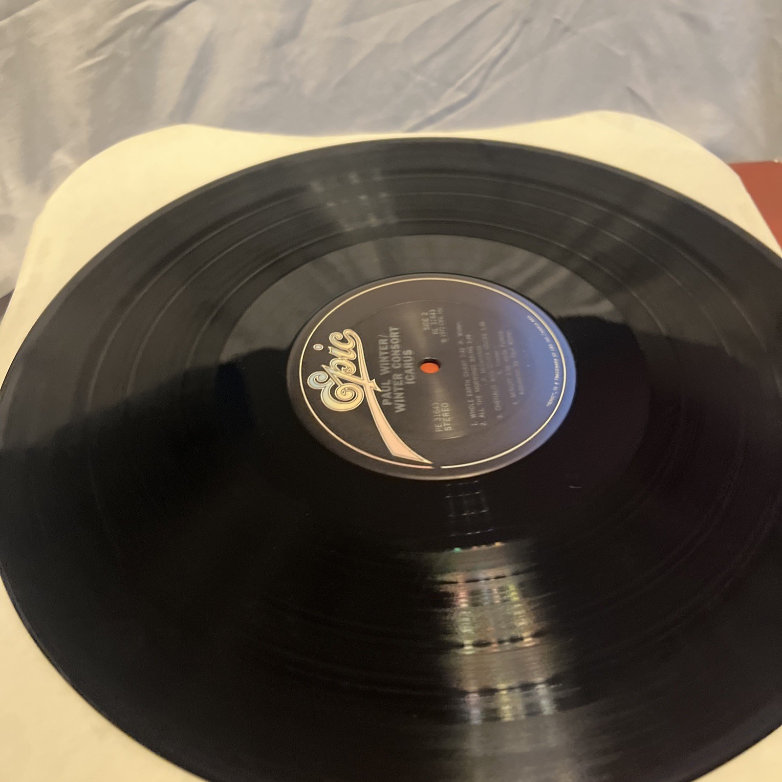 PAUL WINTER Winter Consort Icarus 1972 Epic vinyl