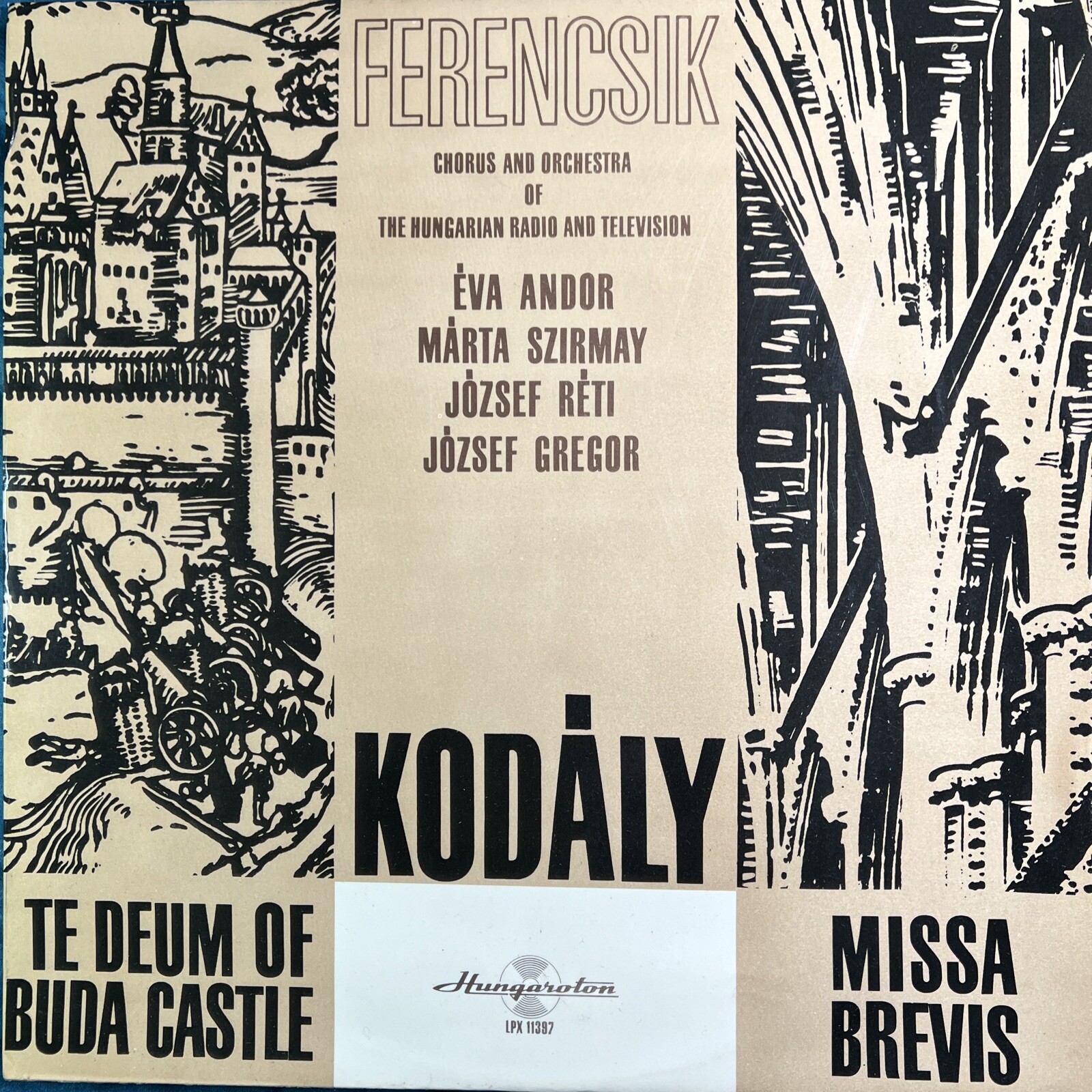 Kodaly Dorati Psalmus Hungaricus Peacock Variations -FIRST PRESS LP IMPORT Vinyl