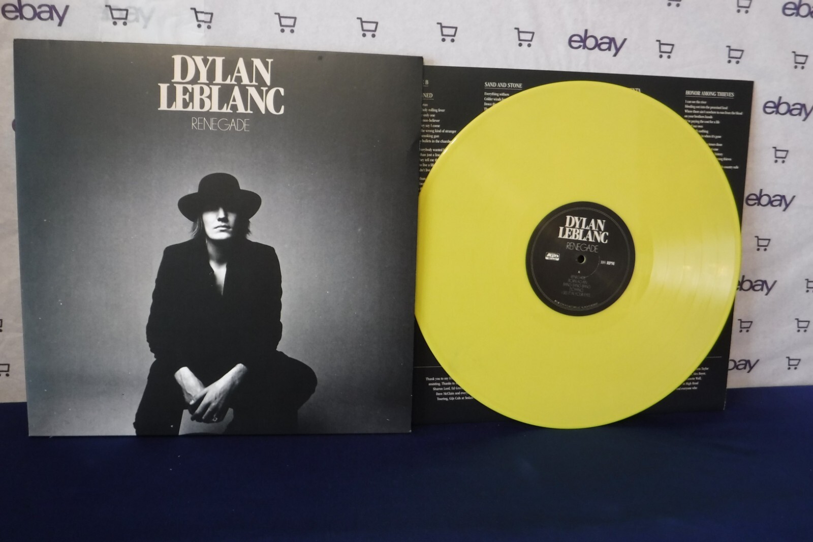 Dylan Leblanc, Renegade, 2019 ATO Records ATO0498 Yellow Vinyl # copy Alt, Rock