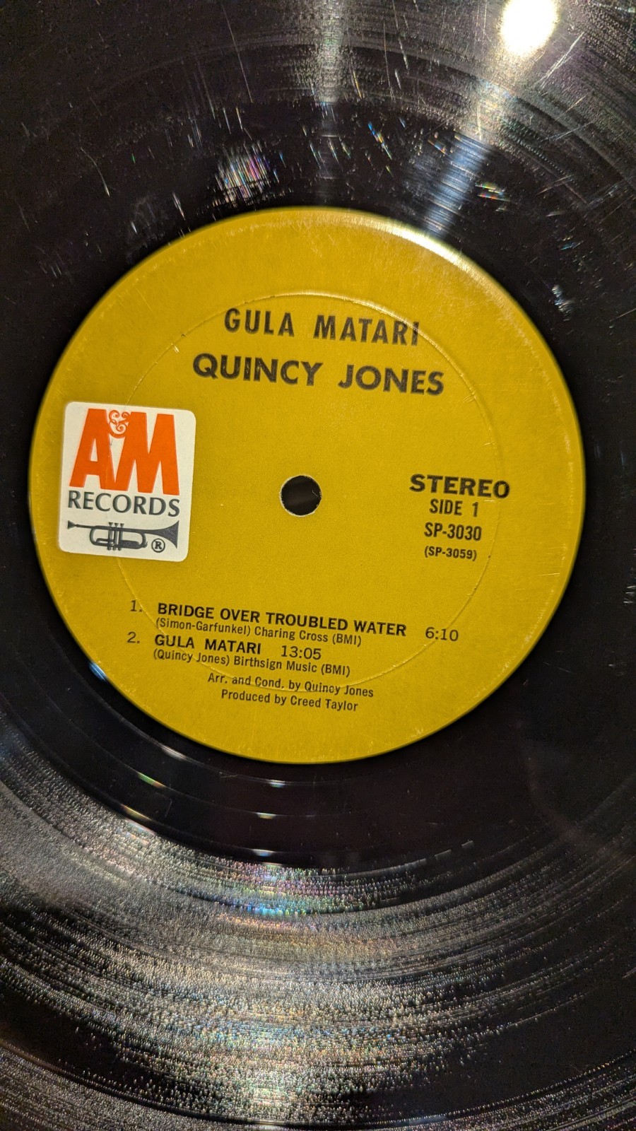 Original Release, Quincy Jones, Gula Matari, 1970, Vinyl, LP, US