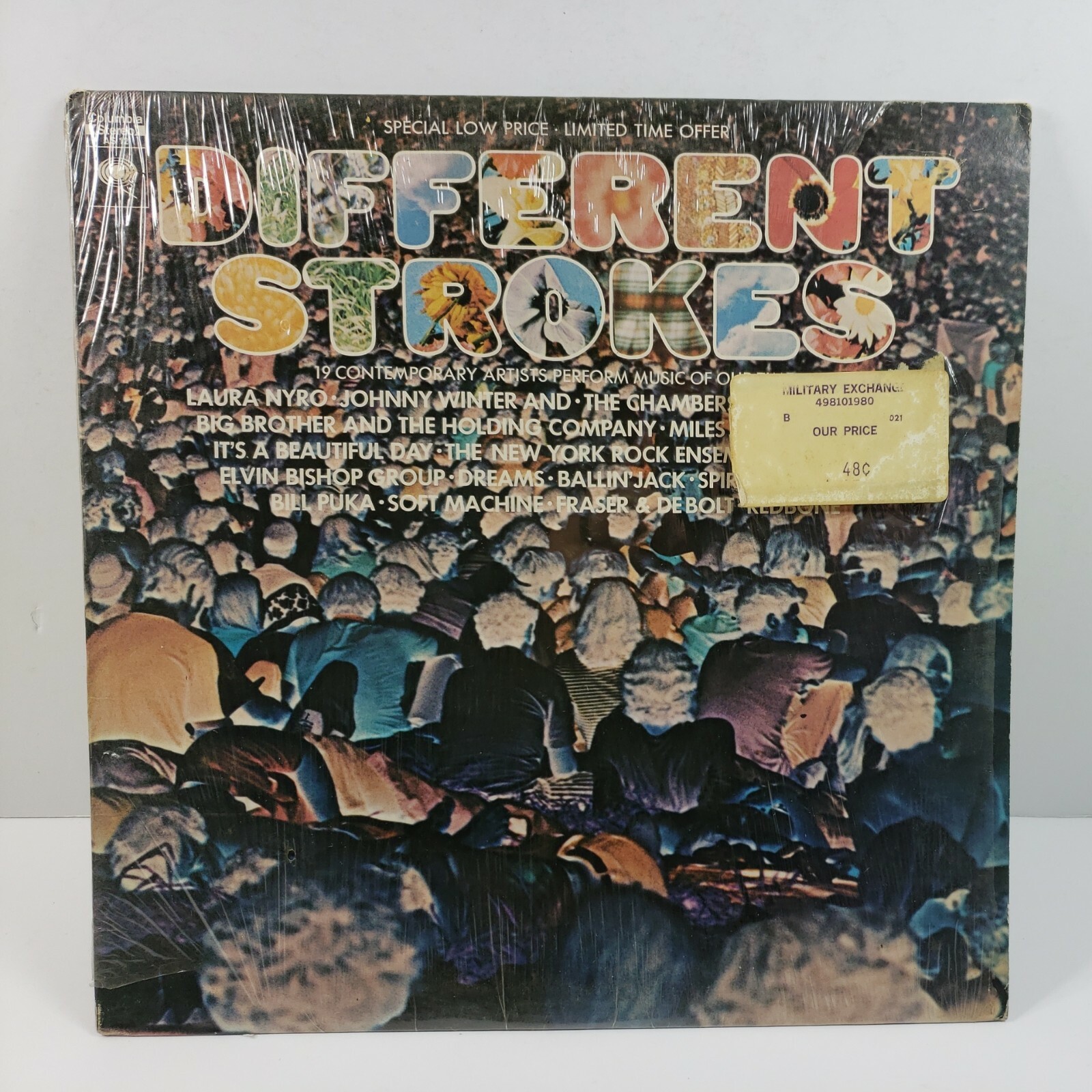 VARIOUS USA PROG ROCK: “DIFFERENT STROKES” 1971 USA COLUMBIA VG+/VG+