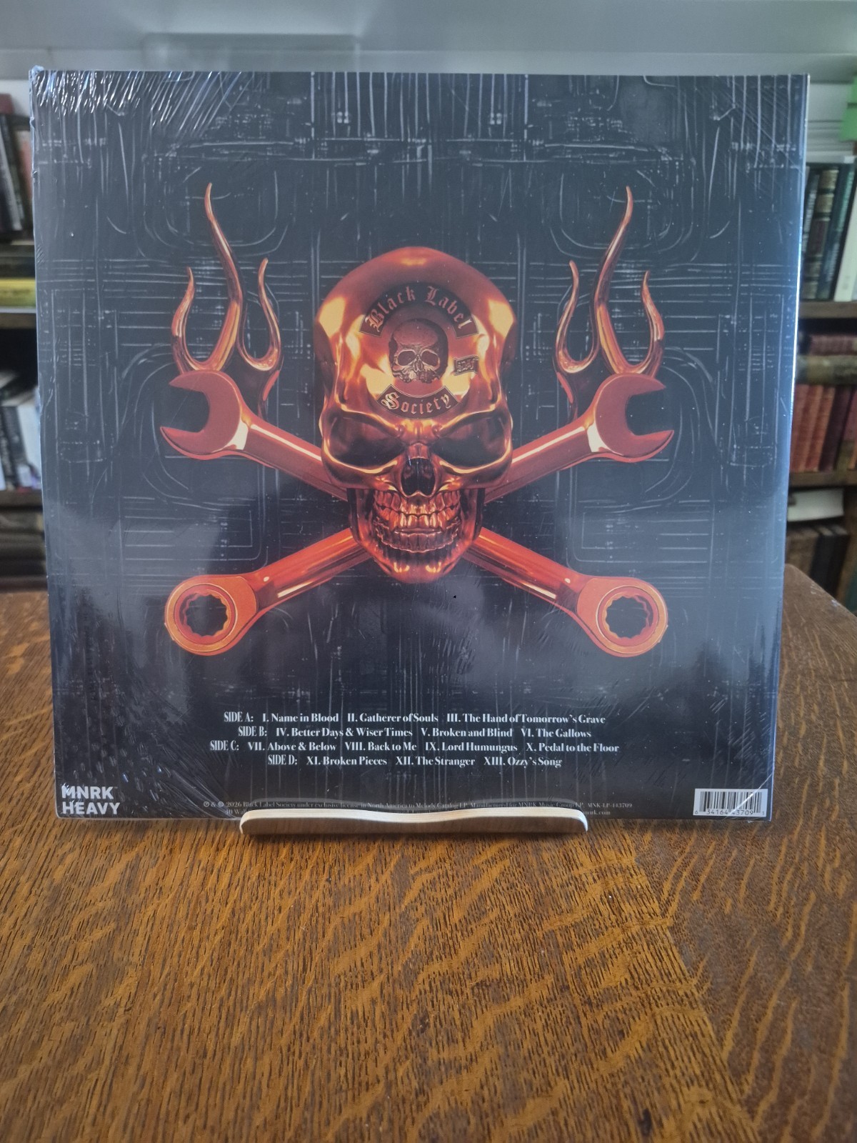 Black Label Society Engines of Demolition Orange Zoetrope Vinyl Ltd 500 SEALED