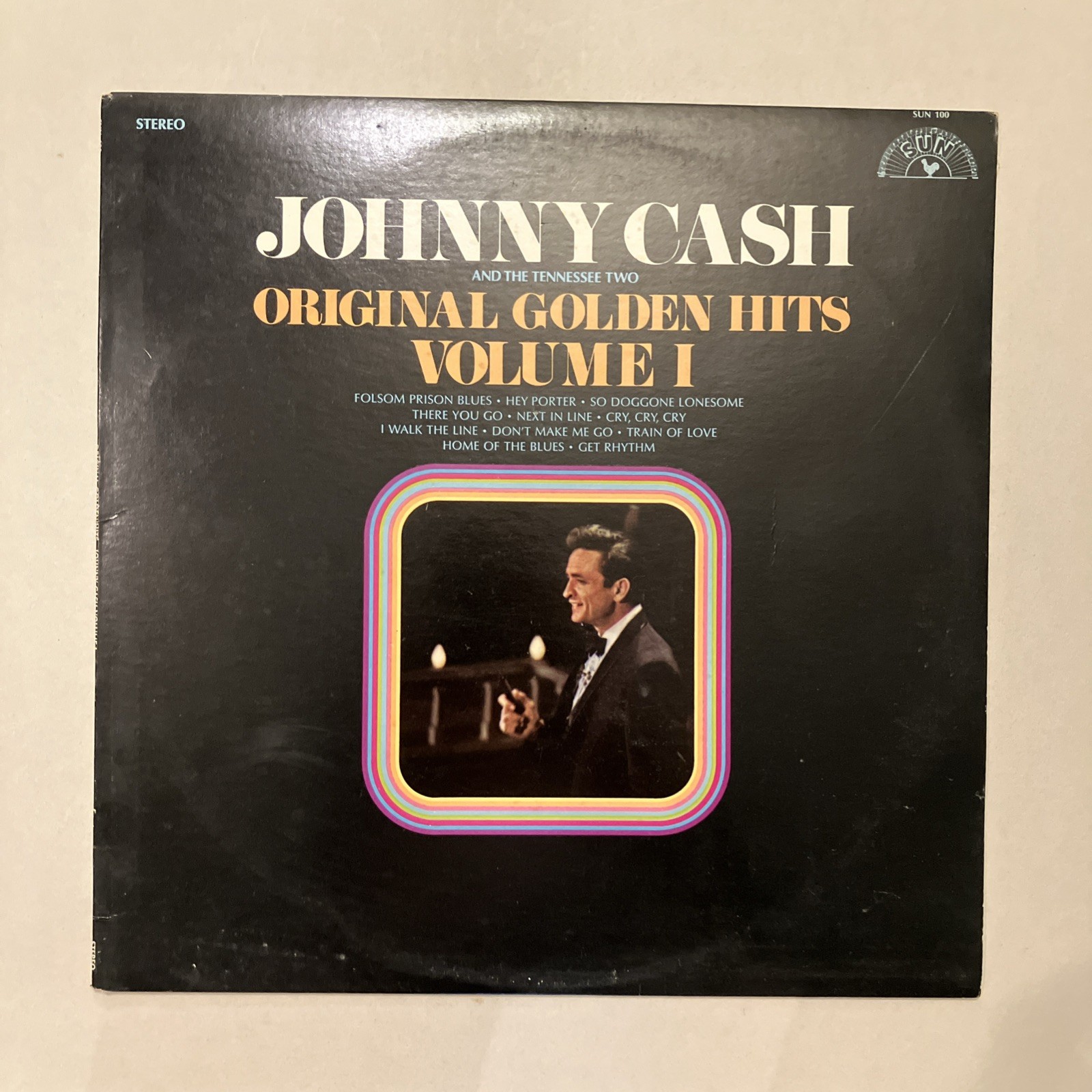 JOHNNY CASH AND THE TENNESSEE TWO -(LP)- ORIGINAL GOLDEN HITS VOLUME 1-SUN- 1969