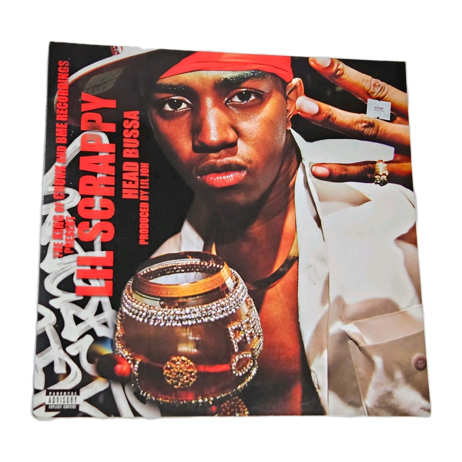 Lil’ Scrappy Head Bussa 12″ Vinyl Single 2003 Warner Brothers Records Pre-Owned