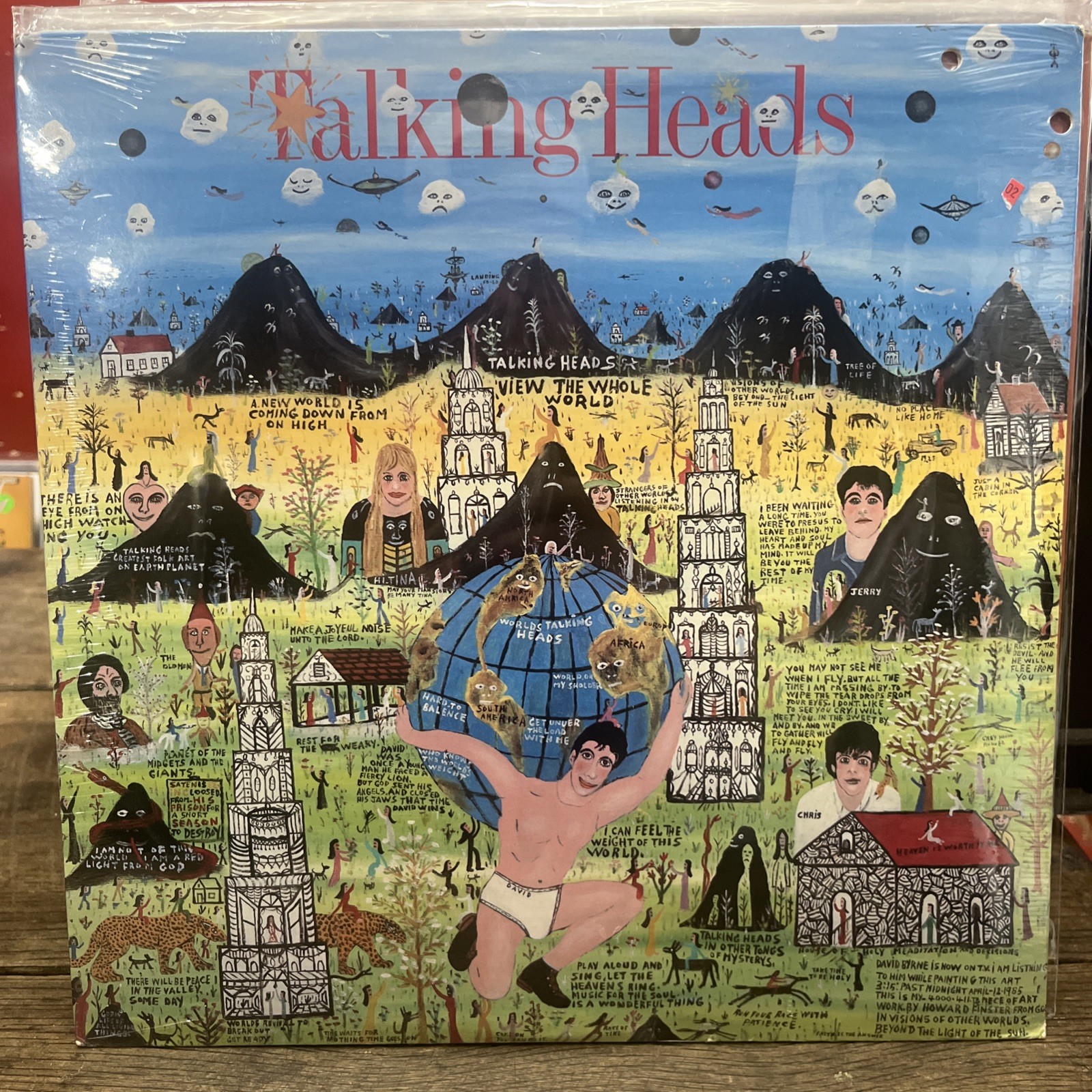 Talking Heads – Little Creatures LP – 1985 Sire Records OG – Sealed 1st Press