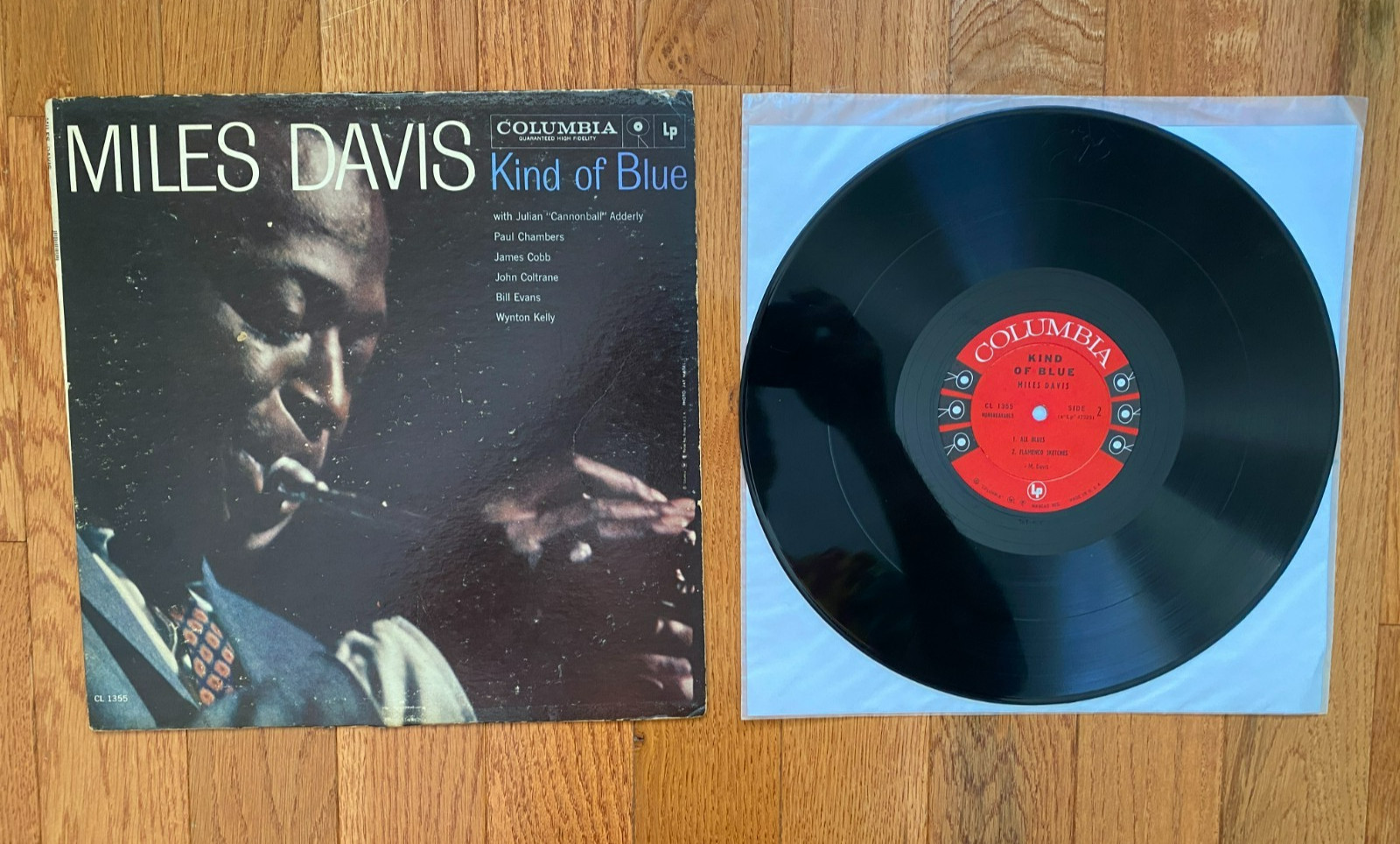 Miles Davis – Kind of Blue LP Columbia CL 1355 1961 Pressing Mono