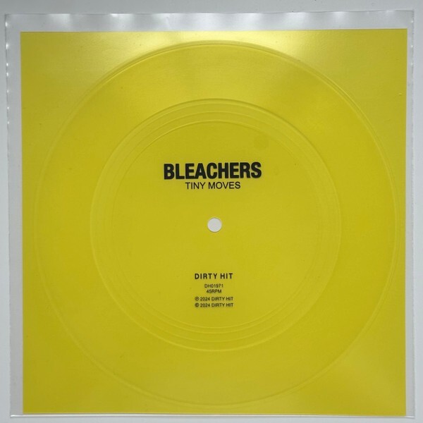BLEACHERS ‎- TINY MOVES 7″ FLEXI DISC – DIRTY HIT INDIE ROCK POP ANTONOFF VINYL