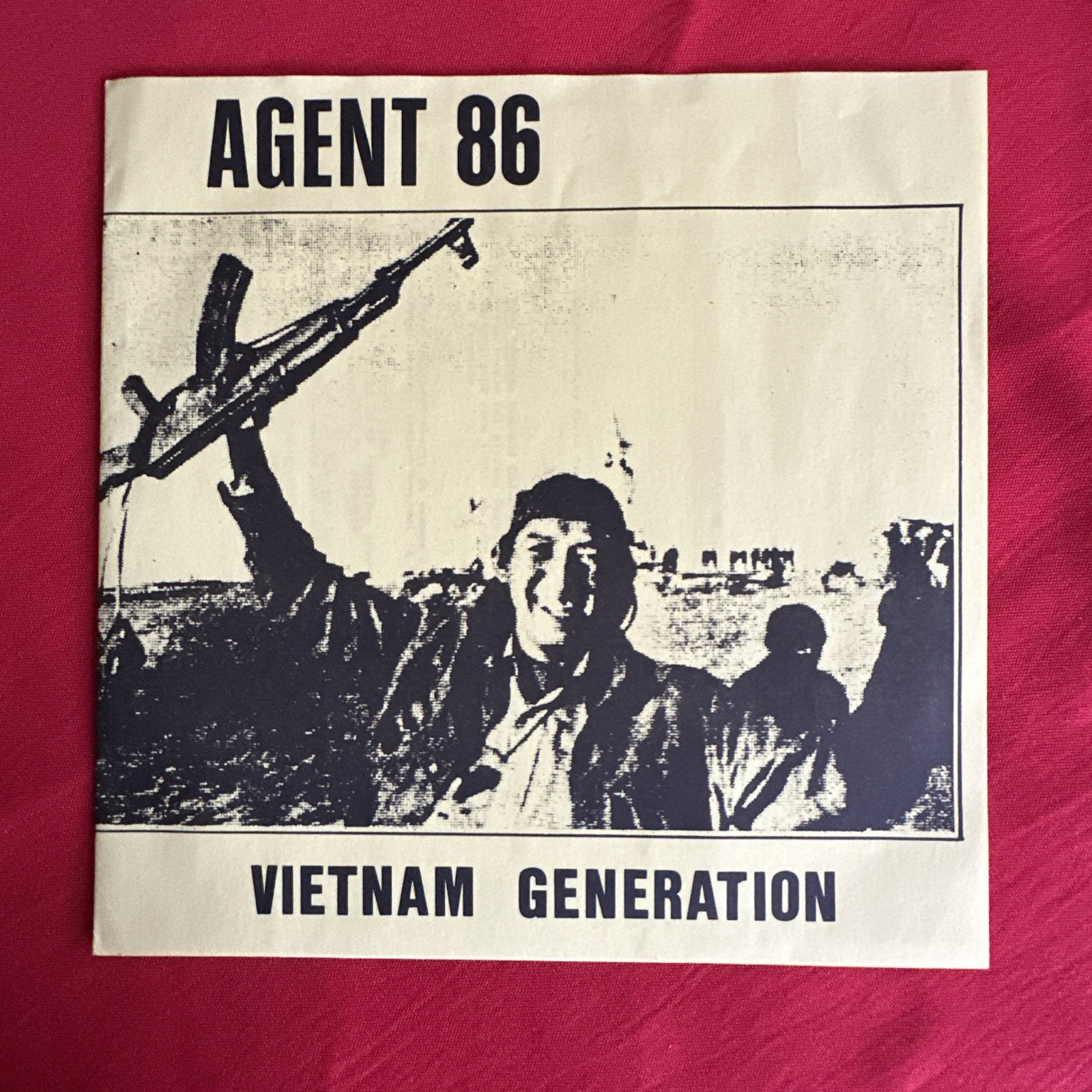Agent 86, Vietnam Generation. 1990 New Wave Records ‎– NW 032 7″ France. NM