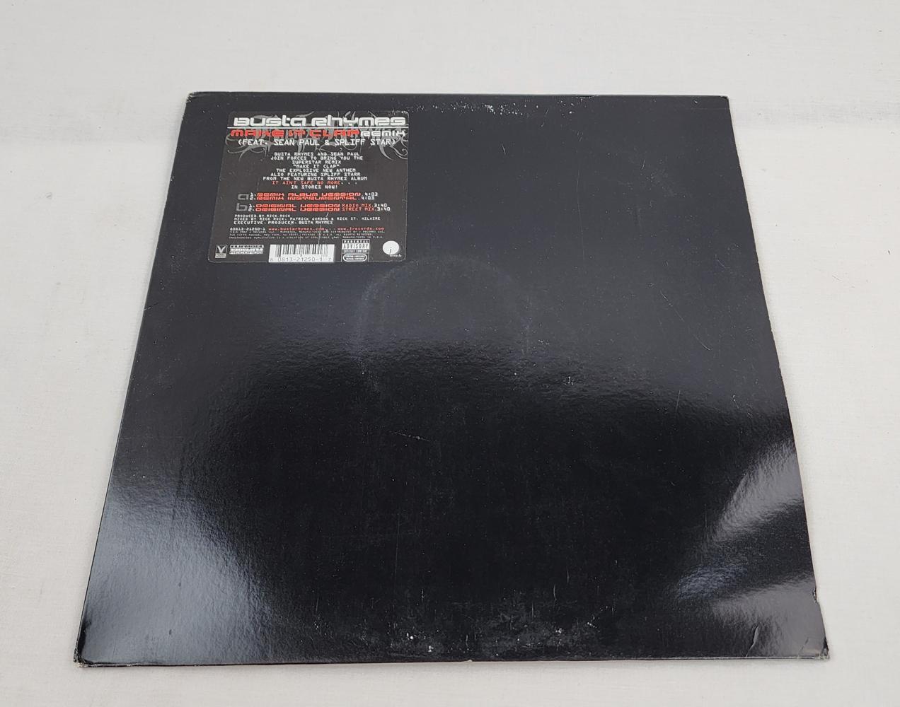 Busta Rhymes Make It Clap Vinyl Record – J Records